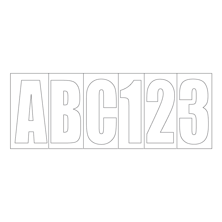 Bass Pro Shops® Block Letter and Number Decal Kits Cabela's Canada