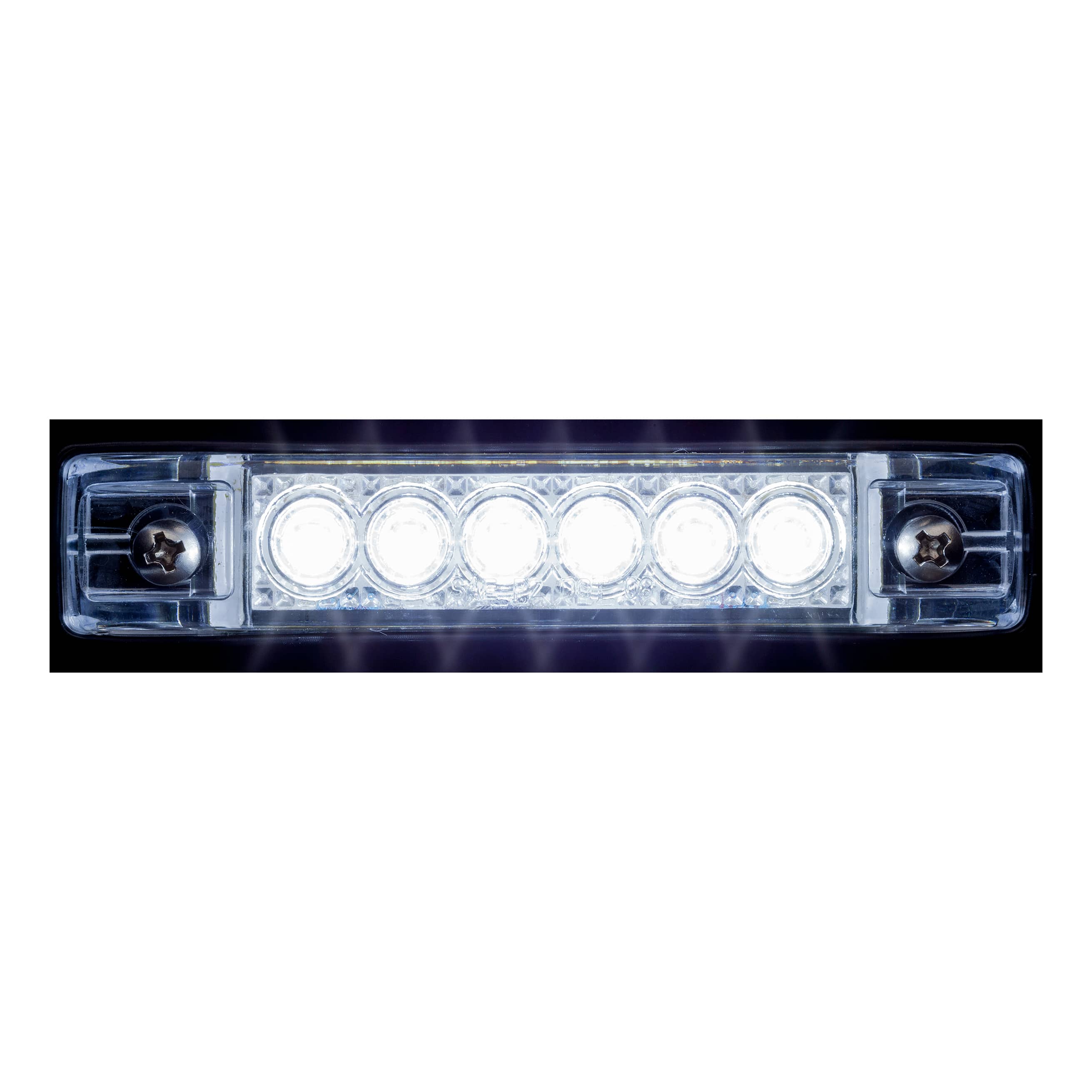Bass Pro Shops® Slim LED Utility Strip Light - White - Lit Up View