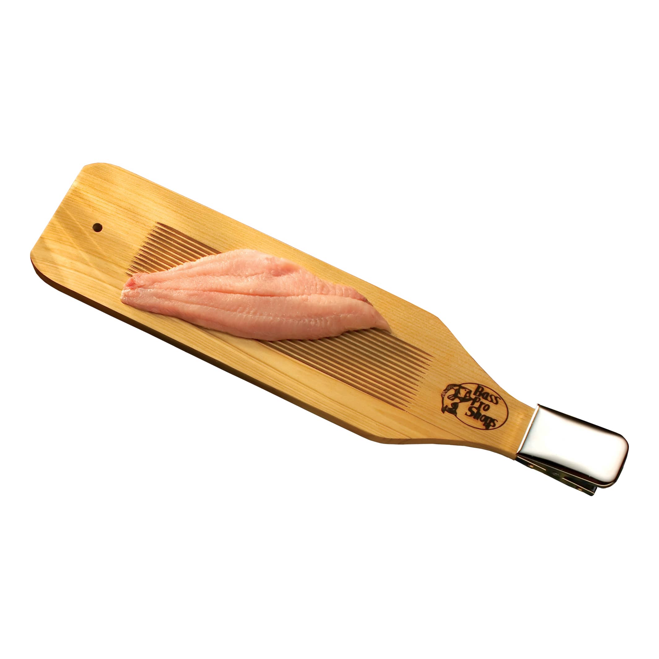 INTRUDER Fish Fillet Board With Clamp, Hardwood, 24inches, Made In The