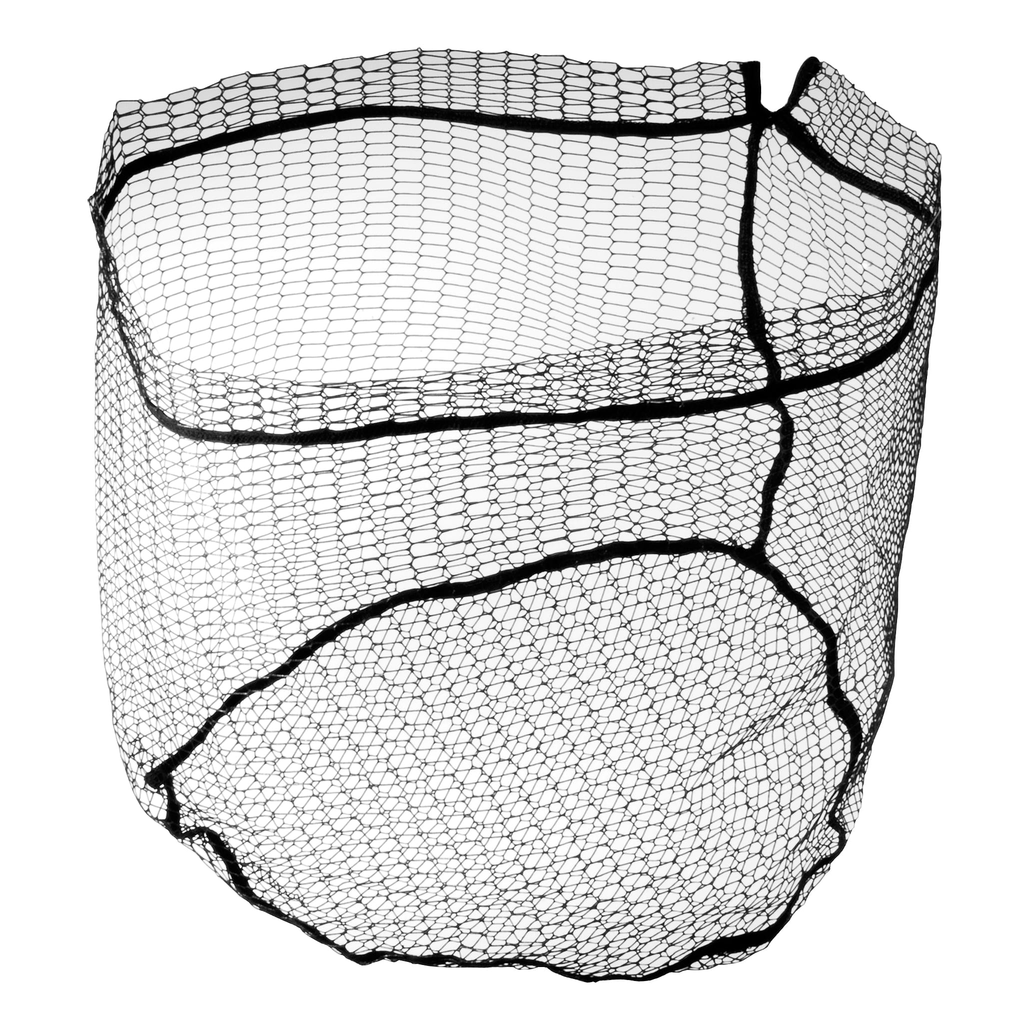 Fishing Landing Net, Fish Netting Fly Fishing Landing Net Clear Rubber  Replacement Mesh Bag(Large)