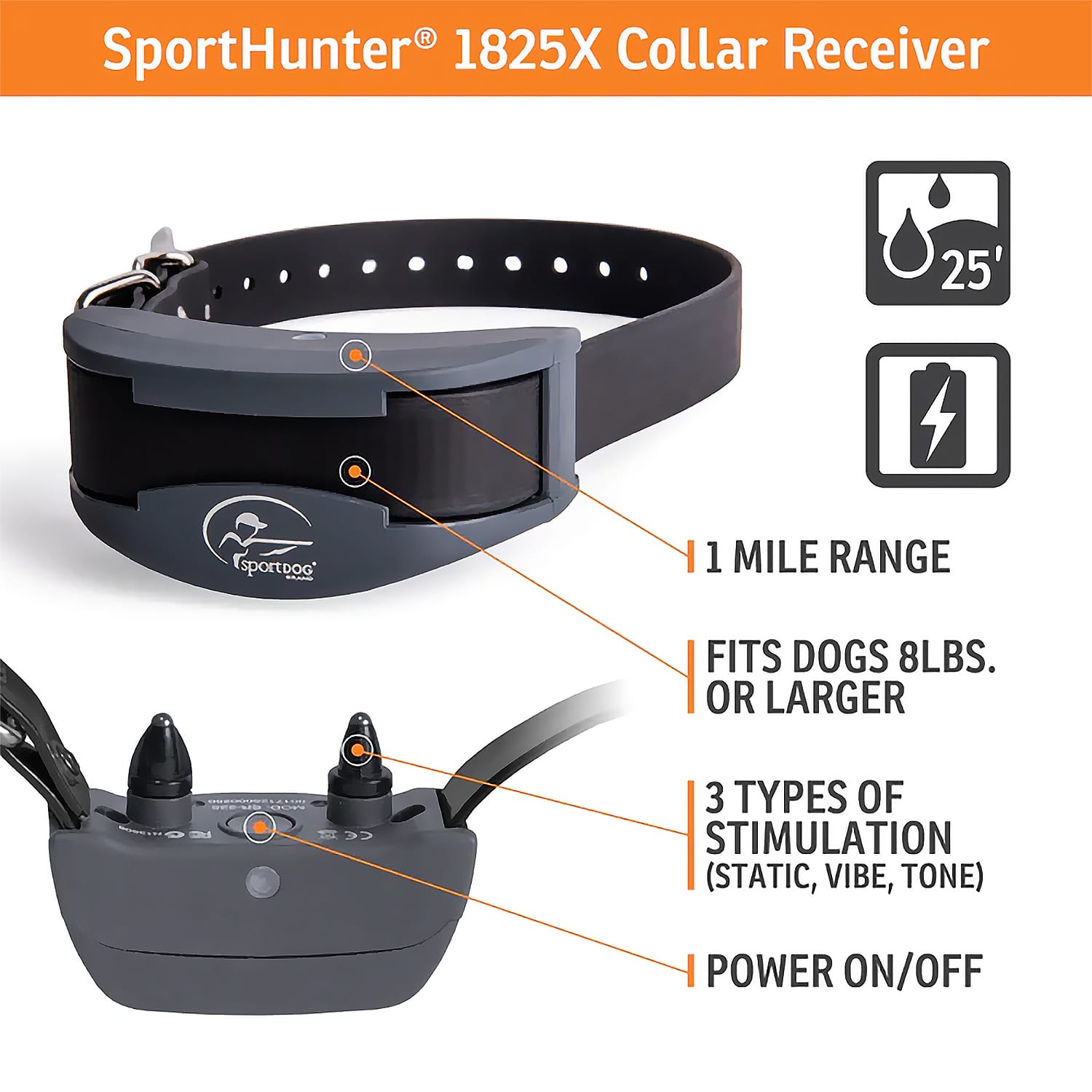 SportDOG Brand® SportHunter® 1825X Remote Trainer
