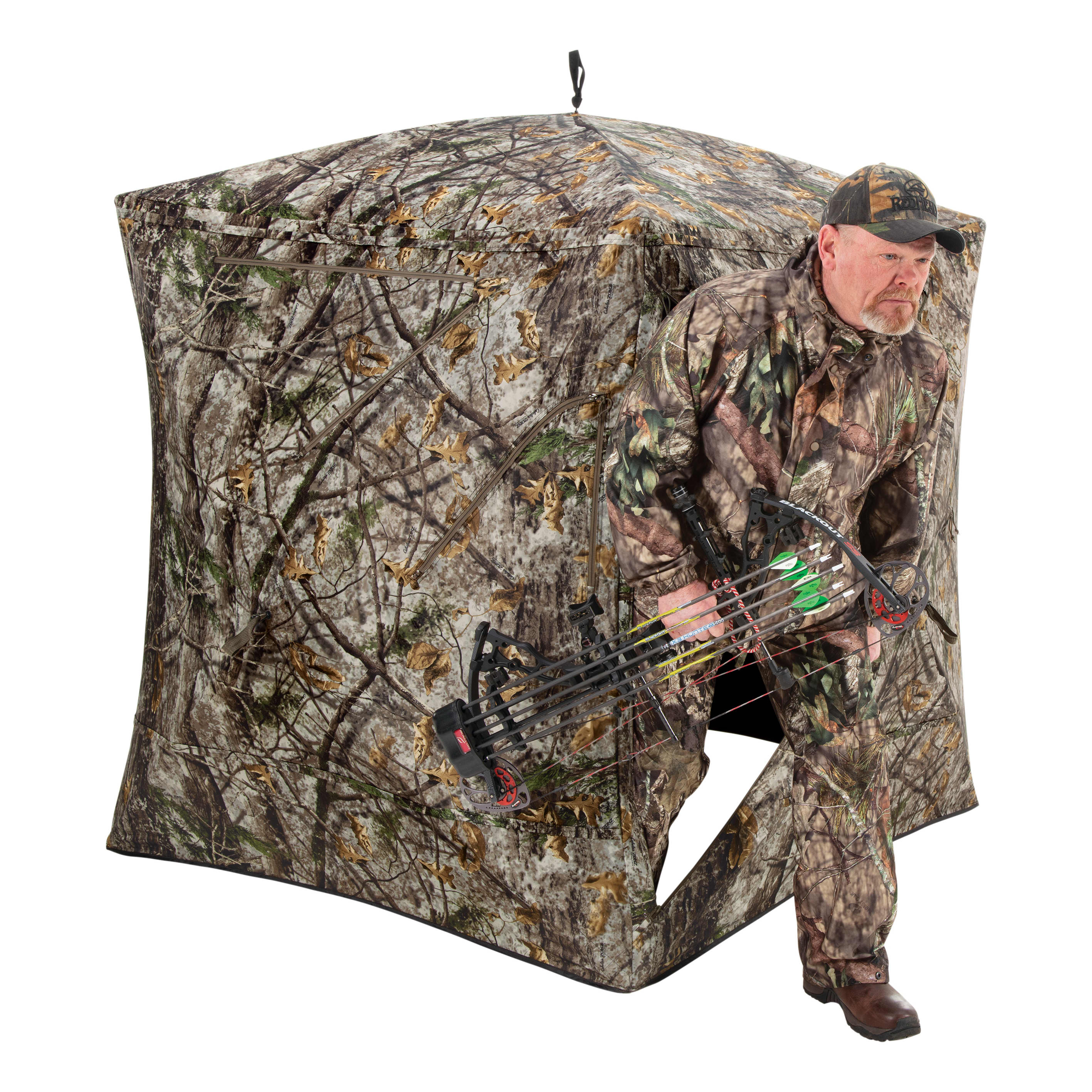 Pursuit Hub Ground Blind - In the Field
