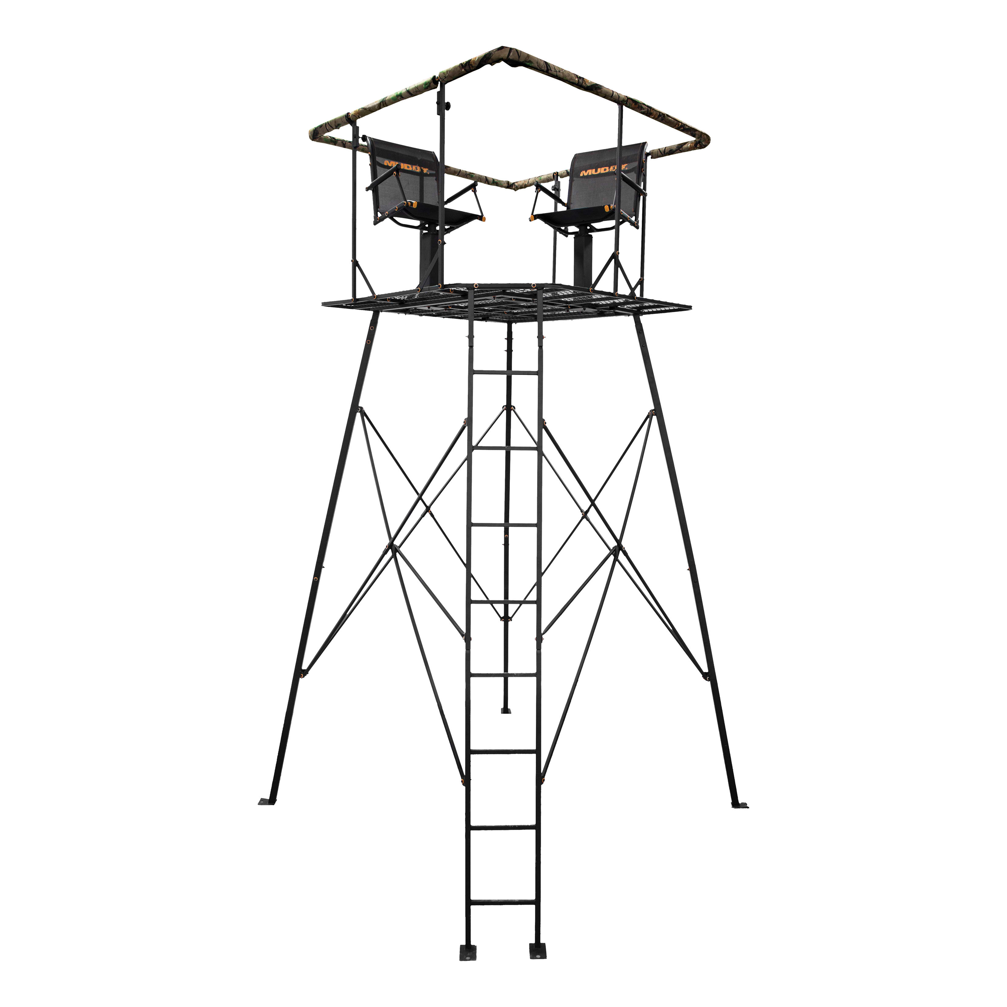 Big dog quad top pod deer stand
