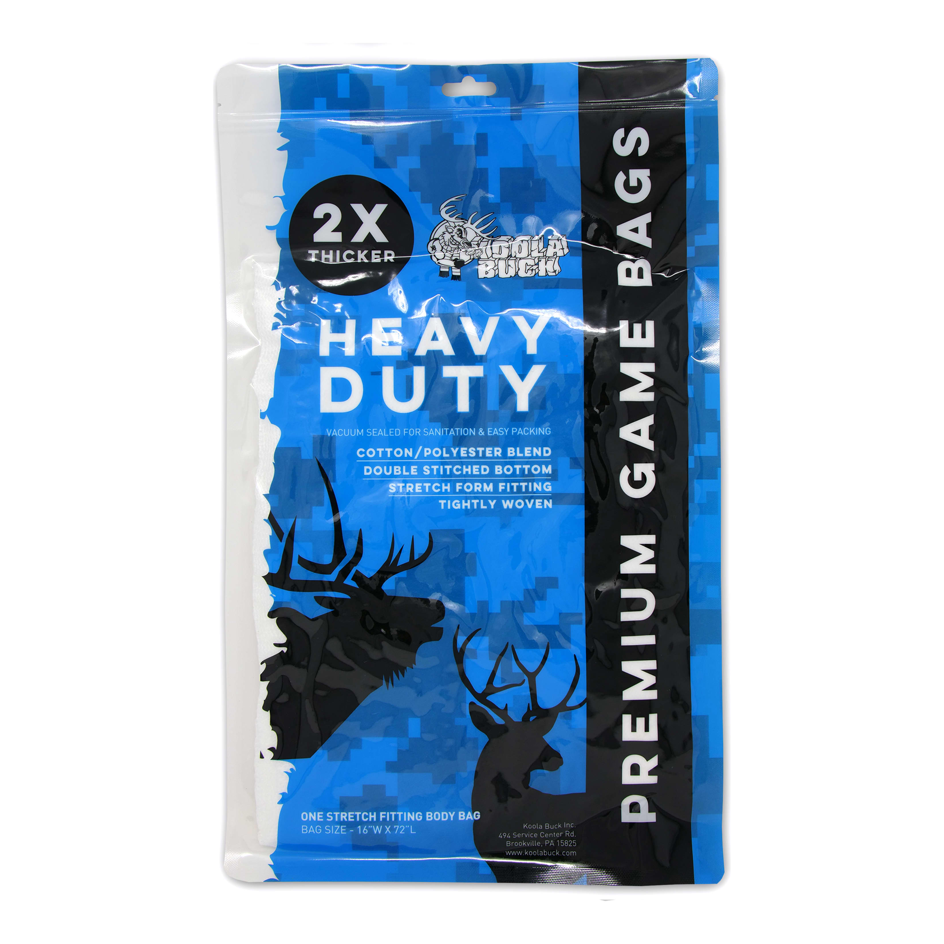 Koola Buck Heavy Duty Deer and Antelope Body Game Bag Single Pack