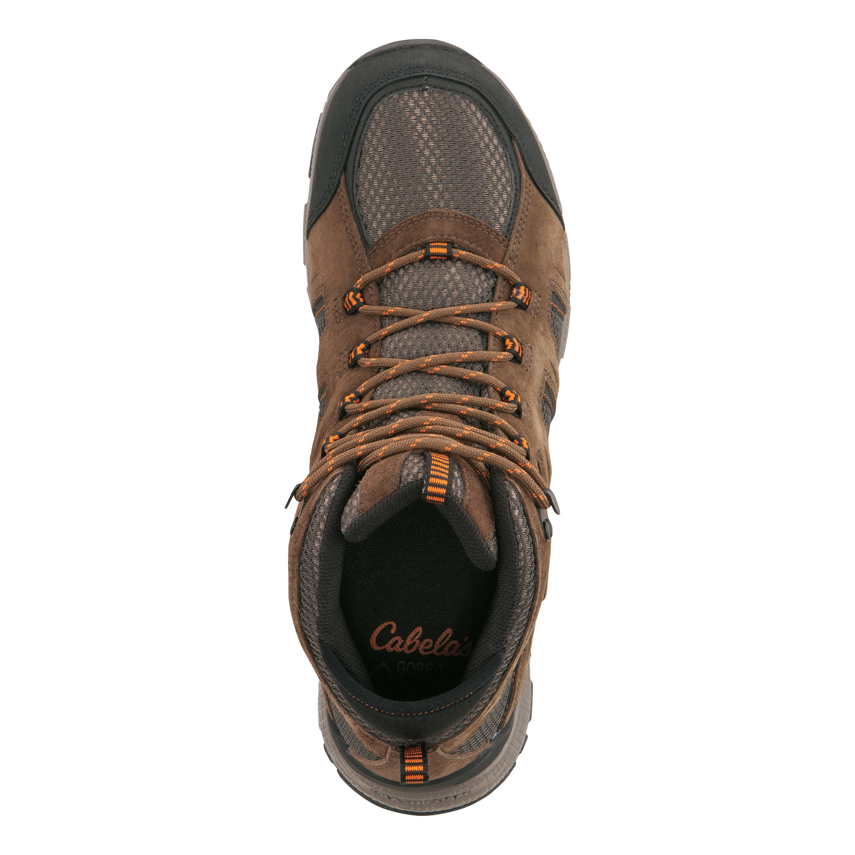 Cabela’s Men’s 360 Mid Hikers with GORE-TEX® Surround® - top