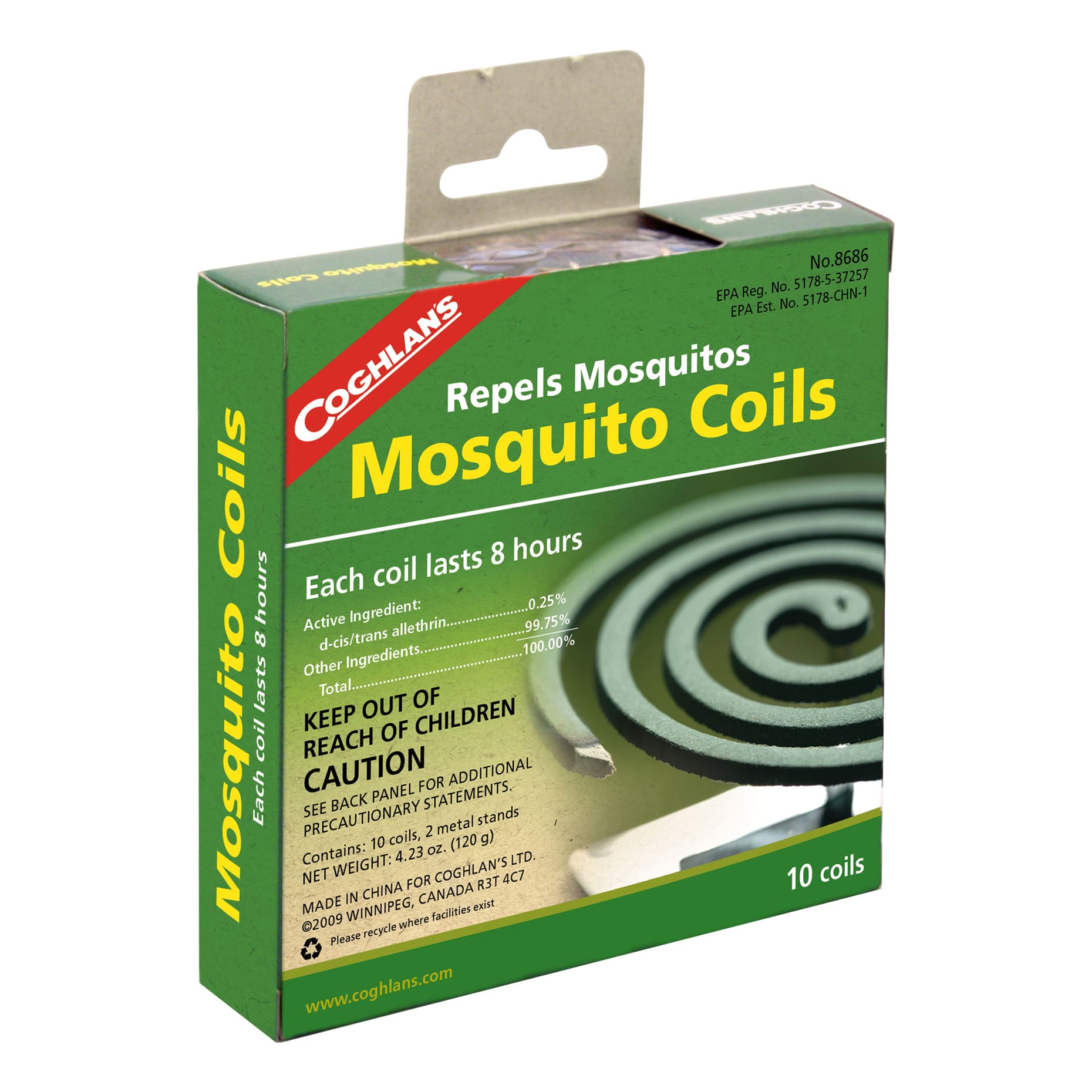 Mosquito store repellent coil