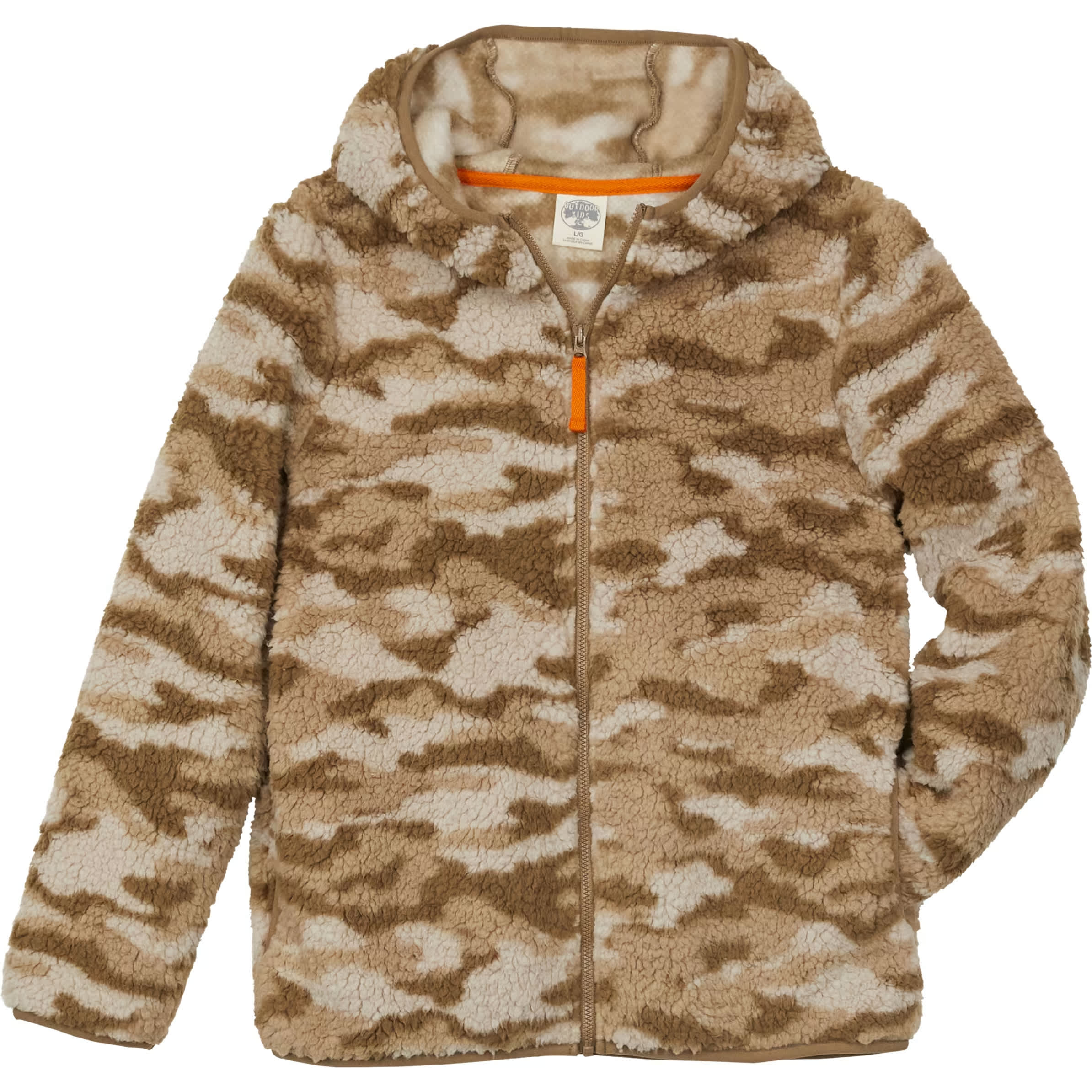 Outdoor Kids® Toddlers'/Boys' Cozy Fleece Full-Zip Hooded Jacket