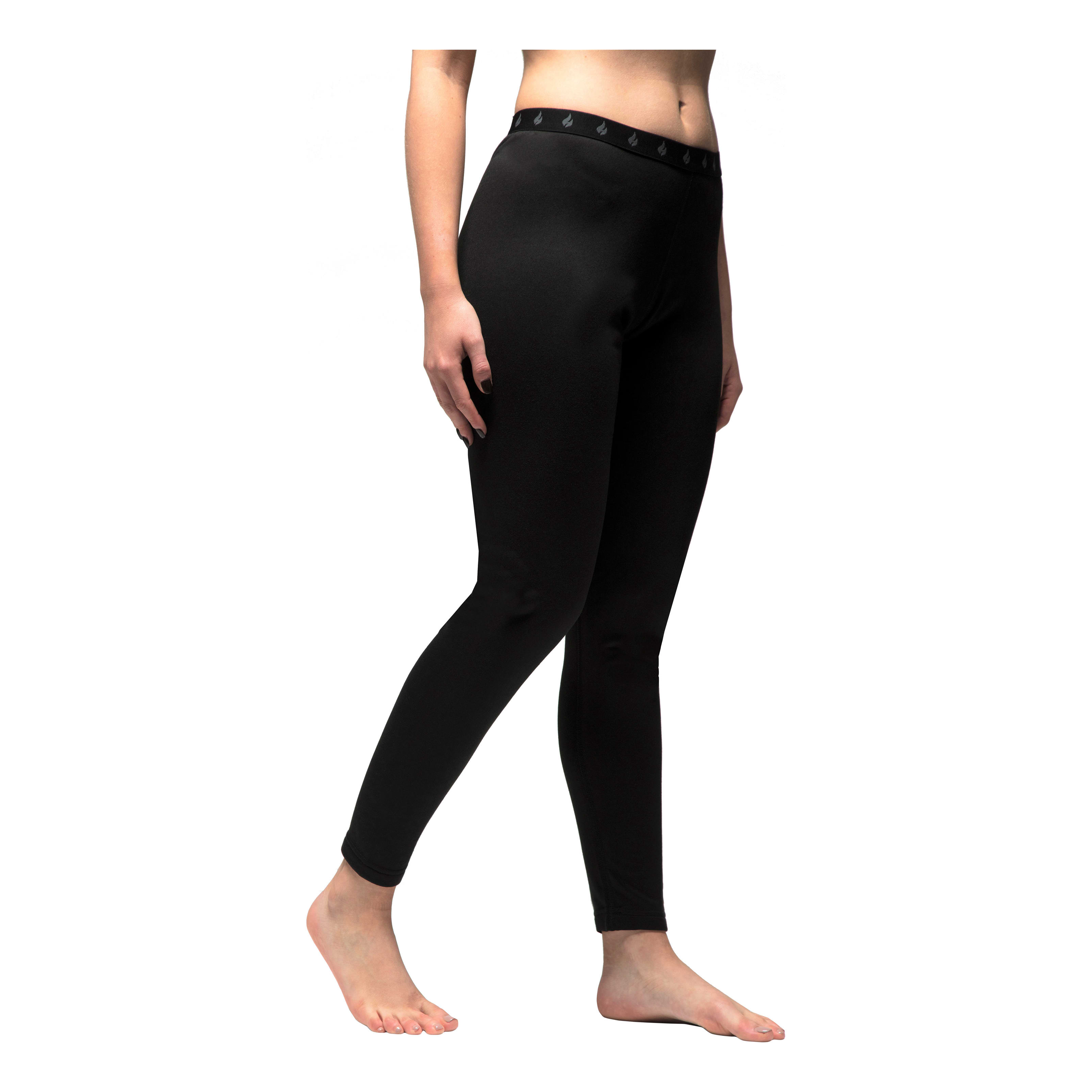 Natural Reflections Knit Utility Leggings for Ladies - Anthracite