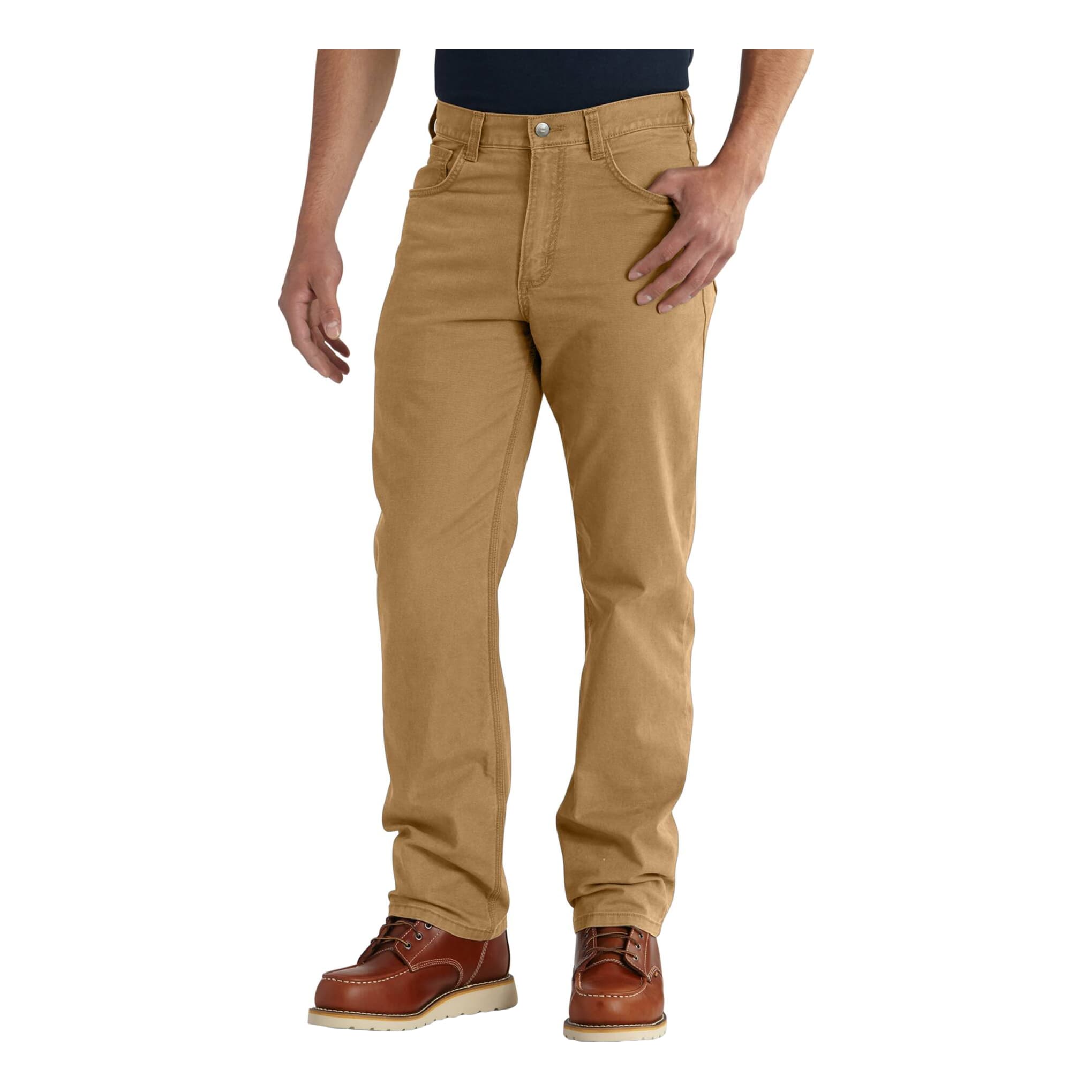 Bomgaars : Carhartt Rugged Flex Relaxed Fit Canvas Work Pant : Pants