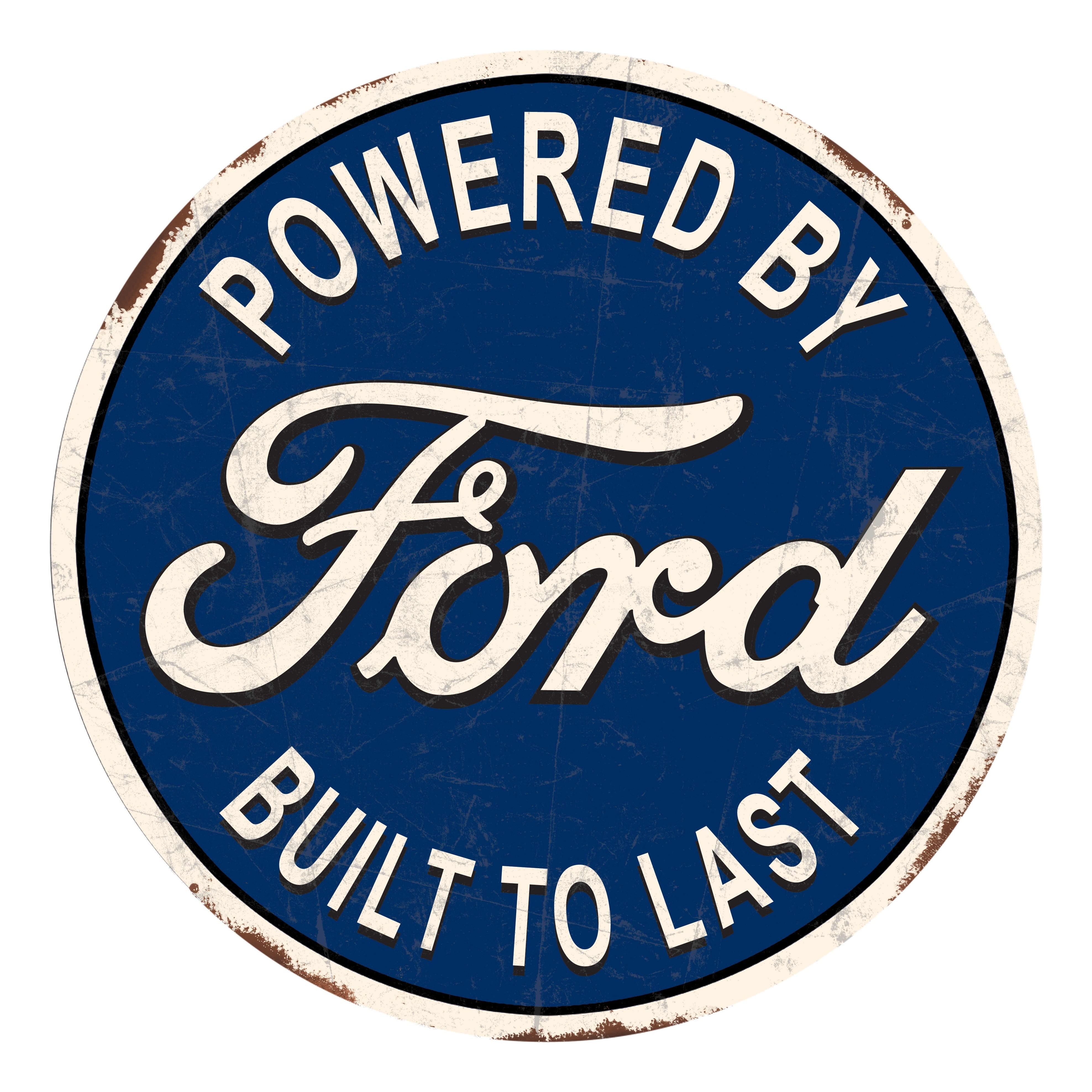 Open Road's Ford Built to Last Sign