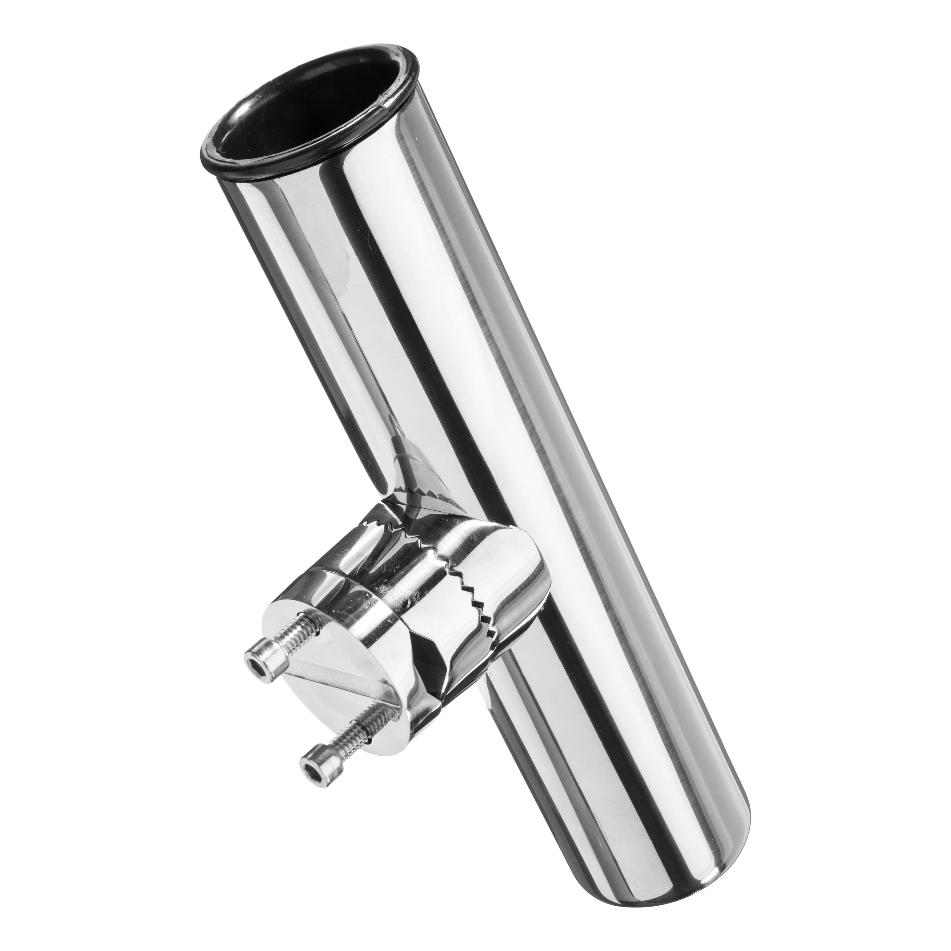 Stainless Steel Clamp on Fishing Rod Holder for Rails 7/8 to 1 Tube
