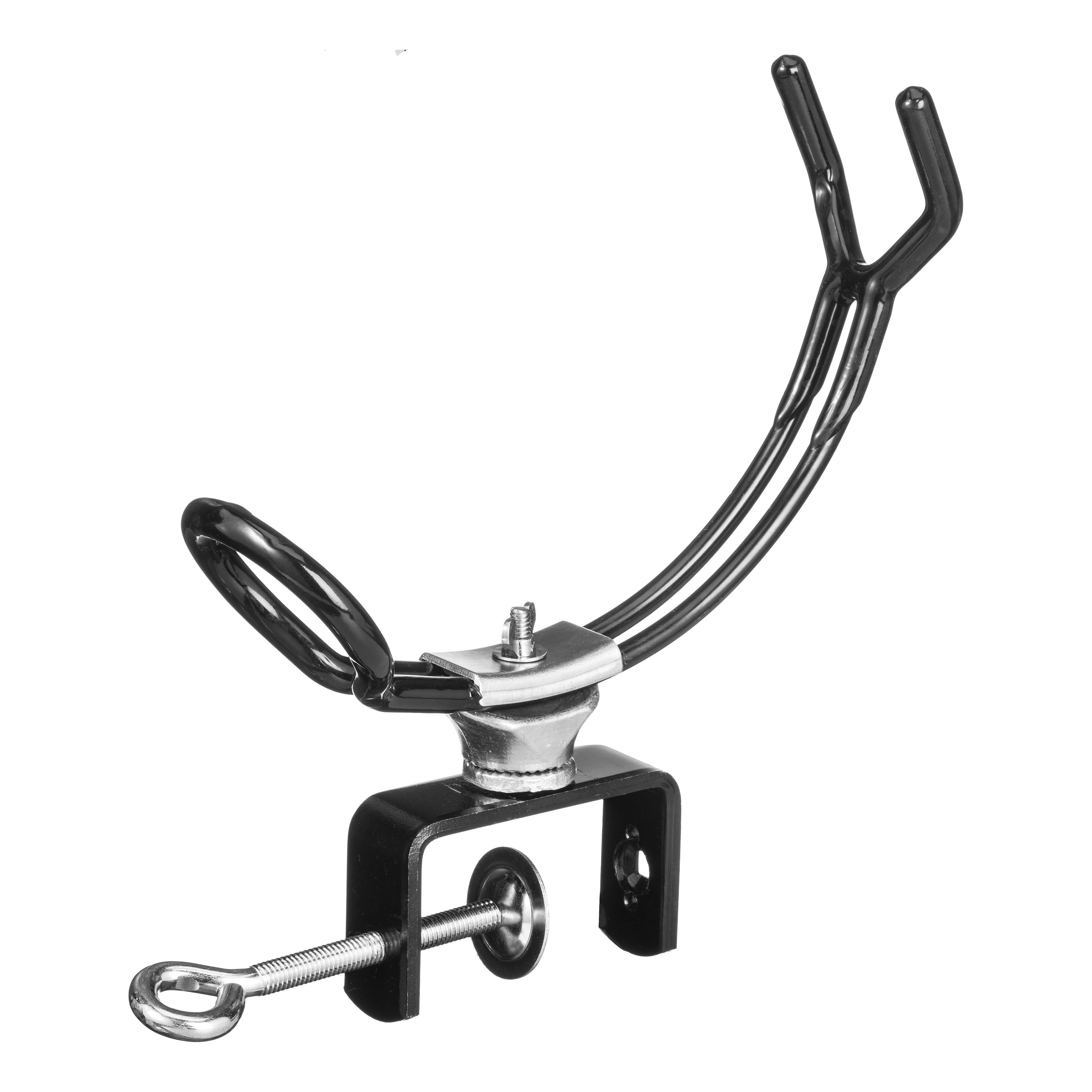 NEW Heavy Duty Fishing Pole Rod Holder with Universal Clamp-On