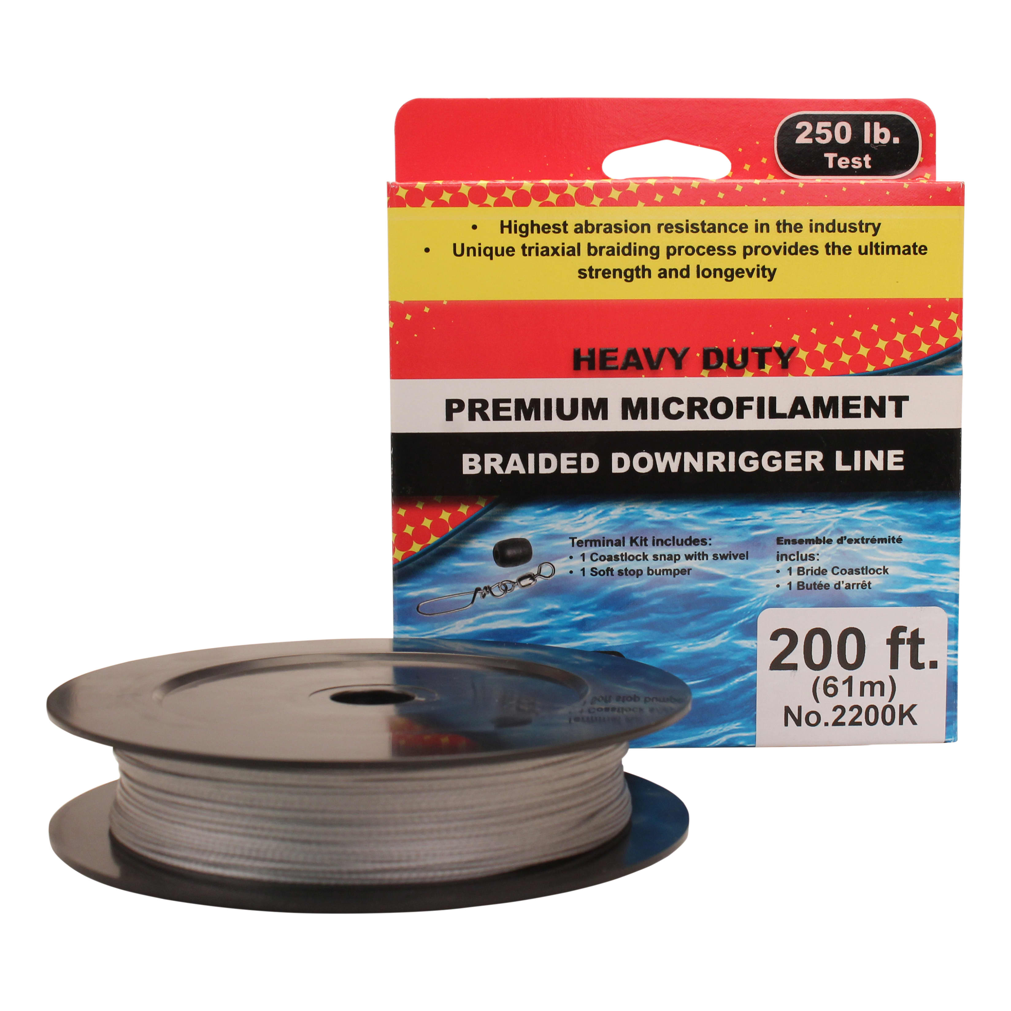 SpiderWire® Stealth Braid Fishing Line - Clear Spool
