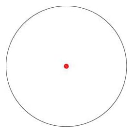 Vortex® Crossfire Red Dot II - Reticle View