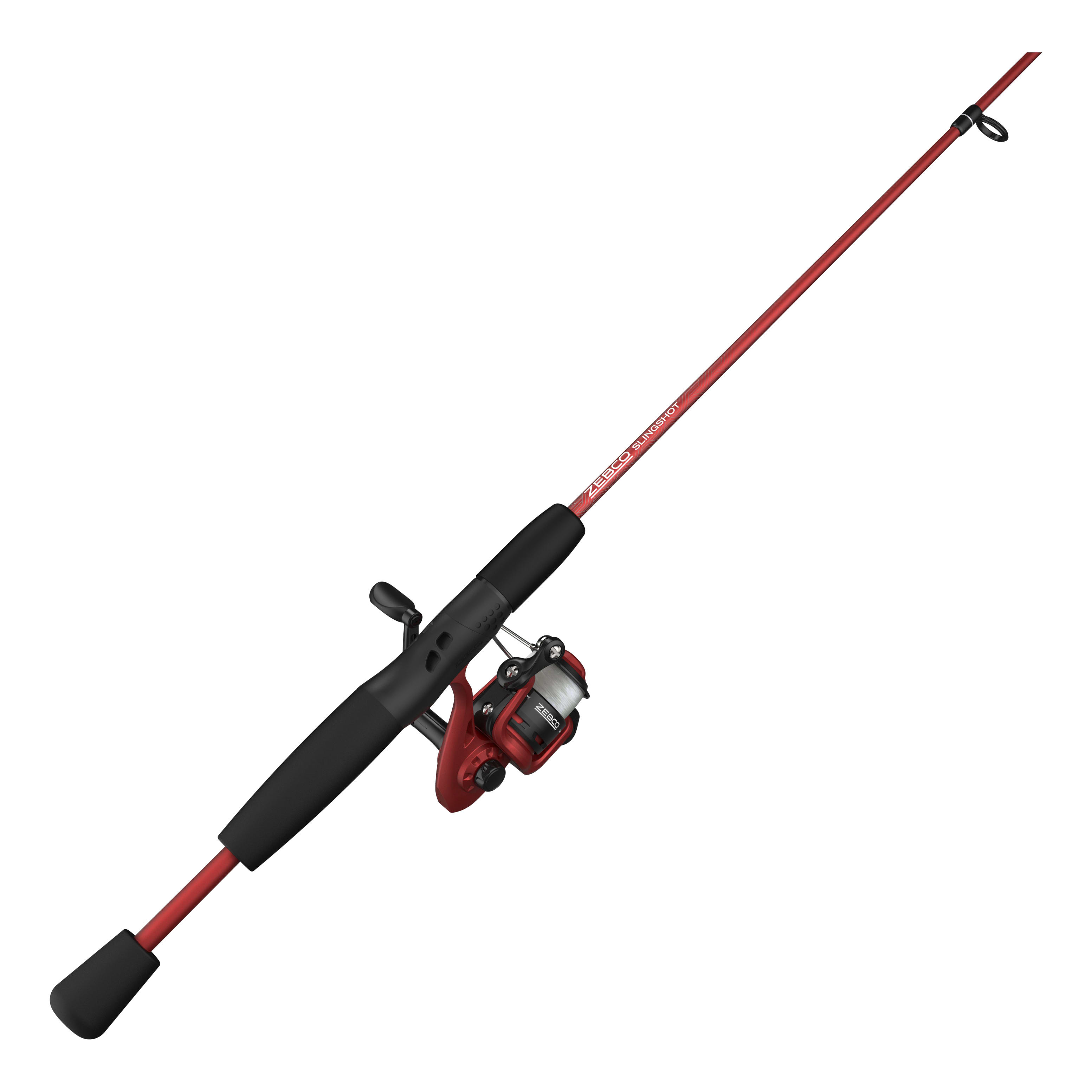 SOUTH BEND MR. BIG FISH FISHING ROD AND ZEBCO QUANTUM SR2 SPINNING