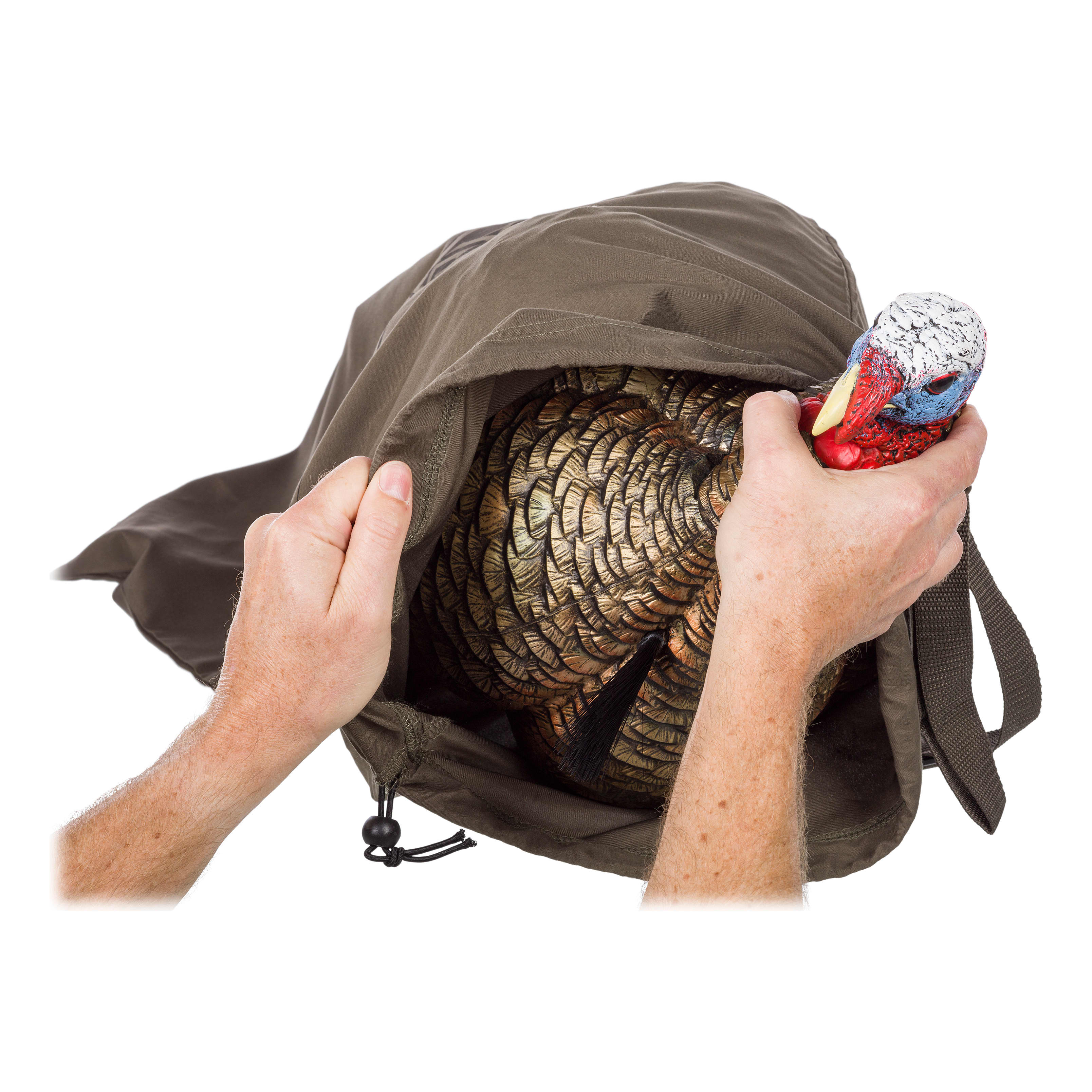 Avian-X HDR Jake and Hen Turkey Decoy Combo - Carry Bag View