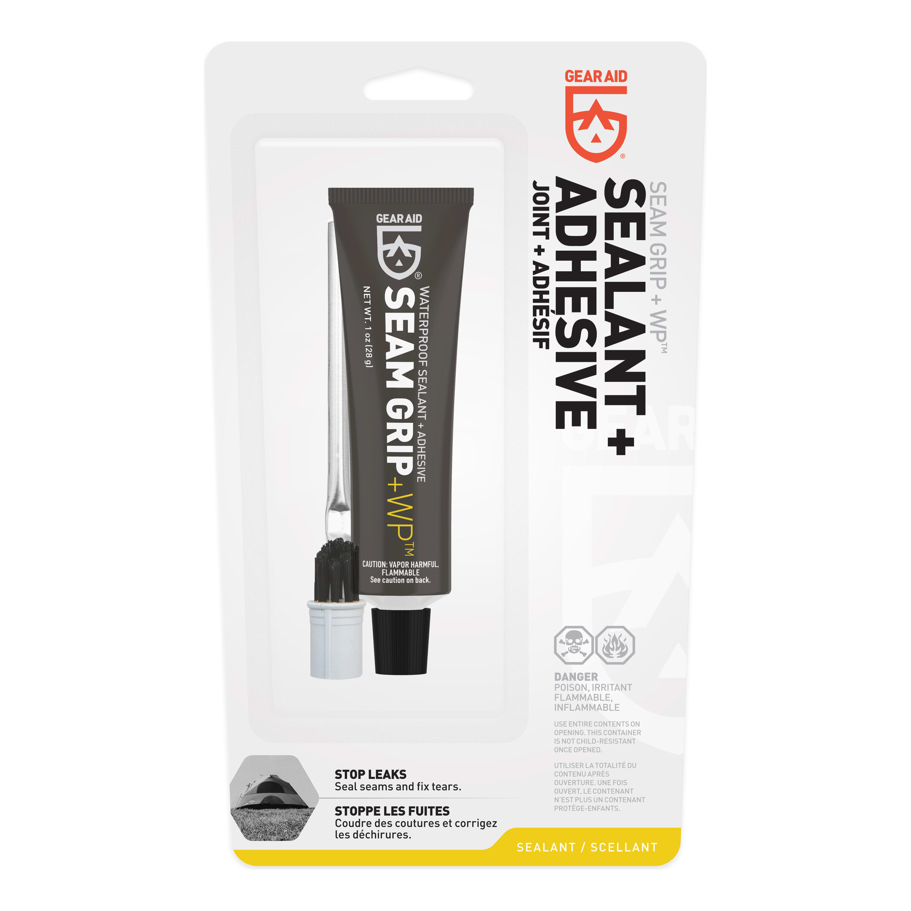 Gear Aid® Seam Grip WP Waterproof Sealant and Adhesive - Packaging View