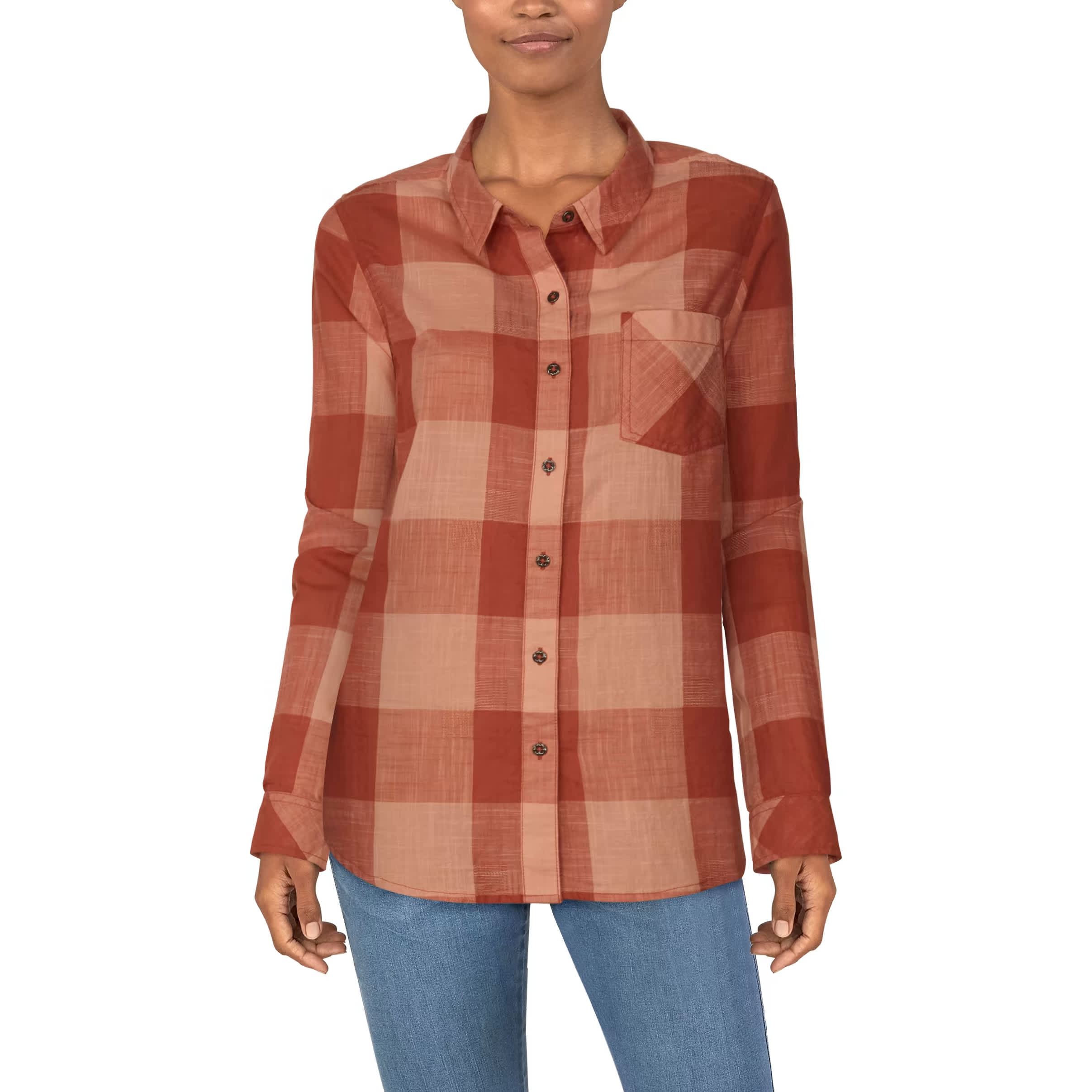 Natural Reflections® Women's Flannel Shirt Jacket