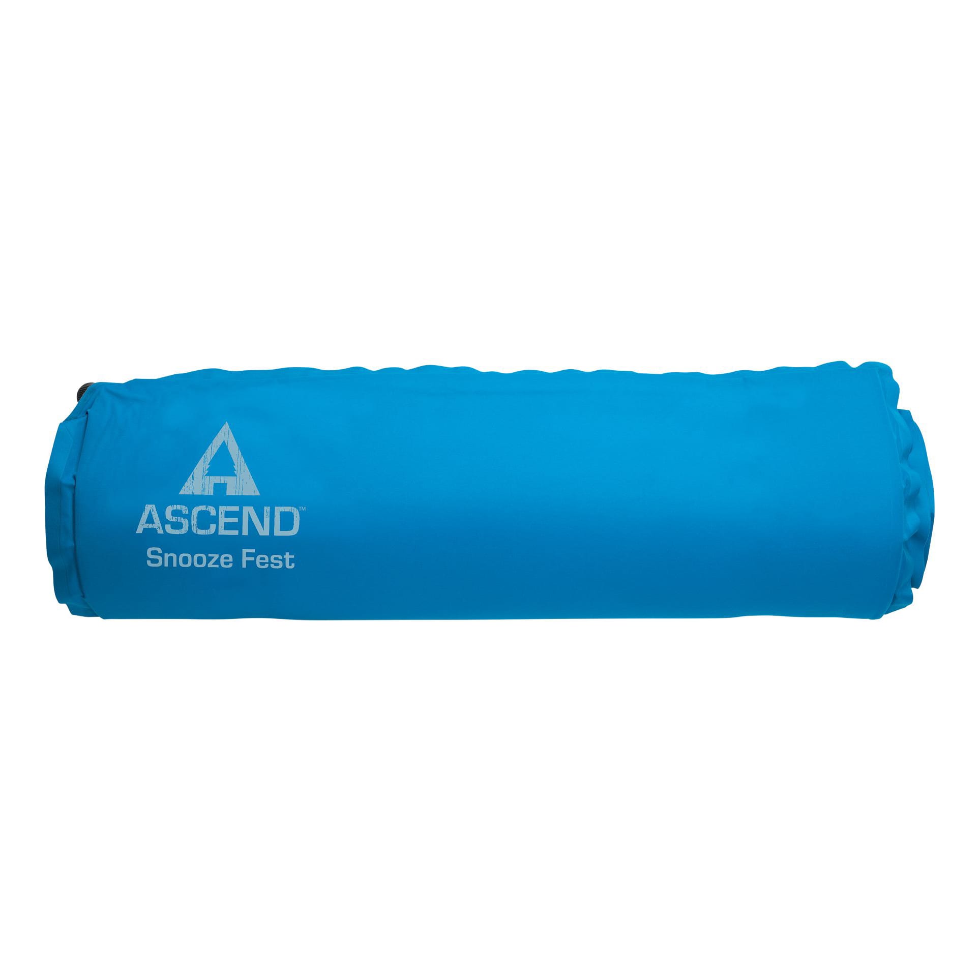 Ascend Snooze Fest Self-Inflating Sleeping Pad - Rolled Up View