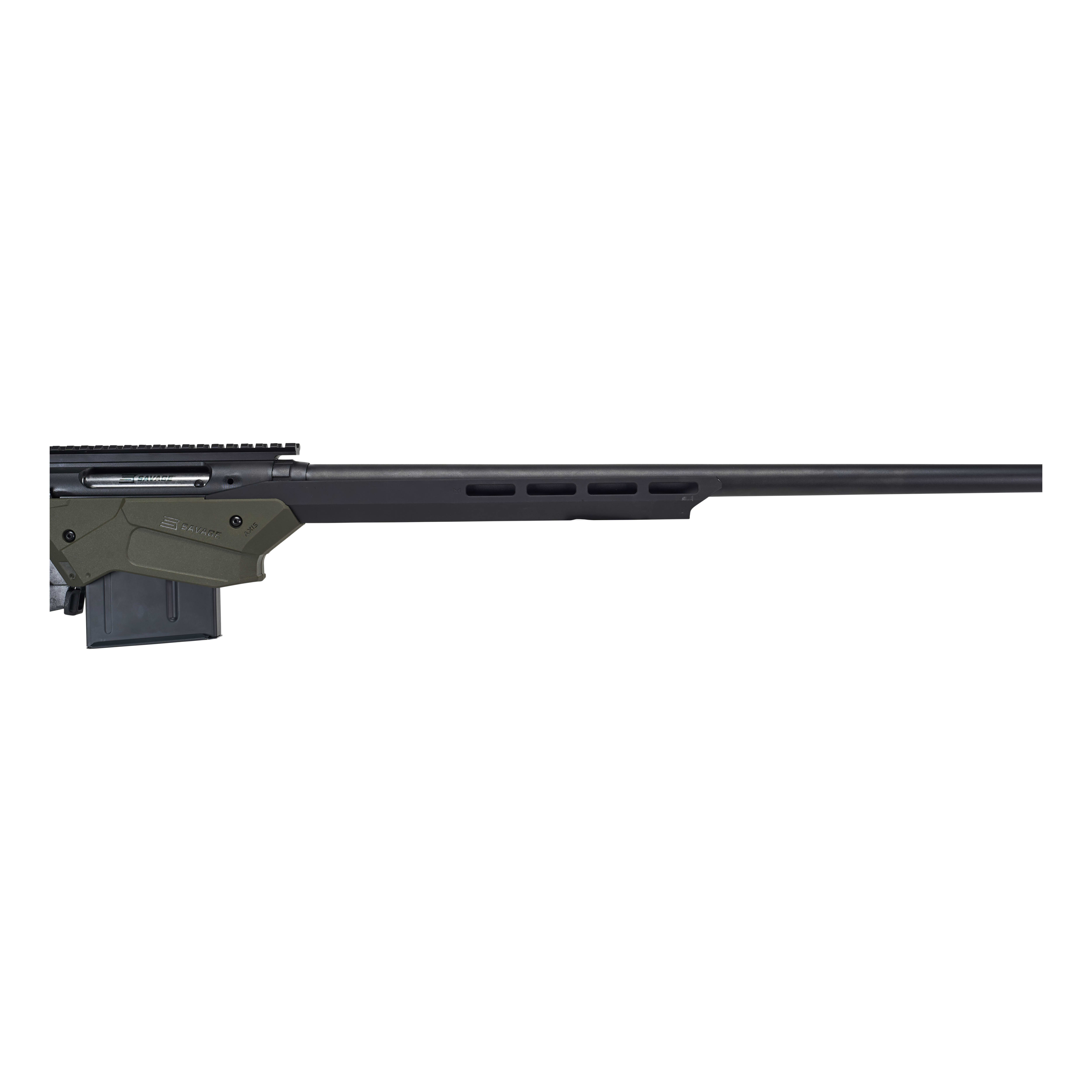 Savage® Axis II Precision Bolt Action Rifle - Black with OD Green