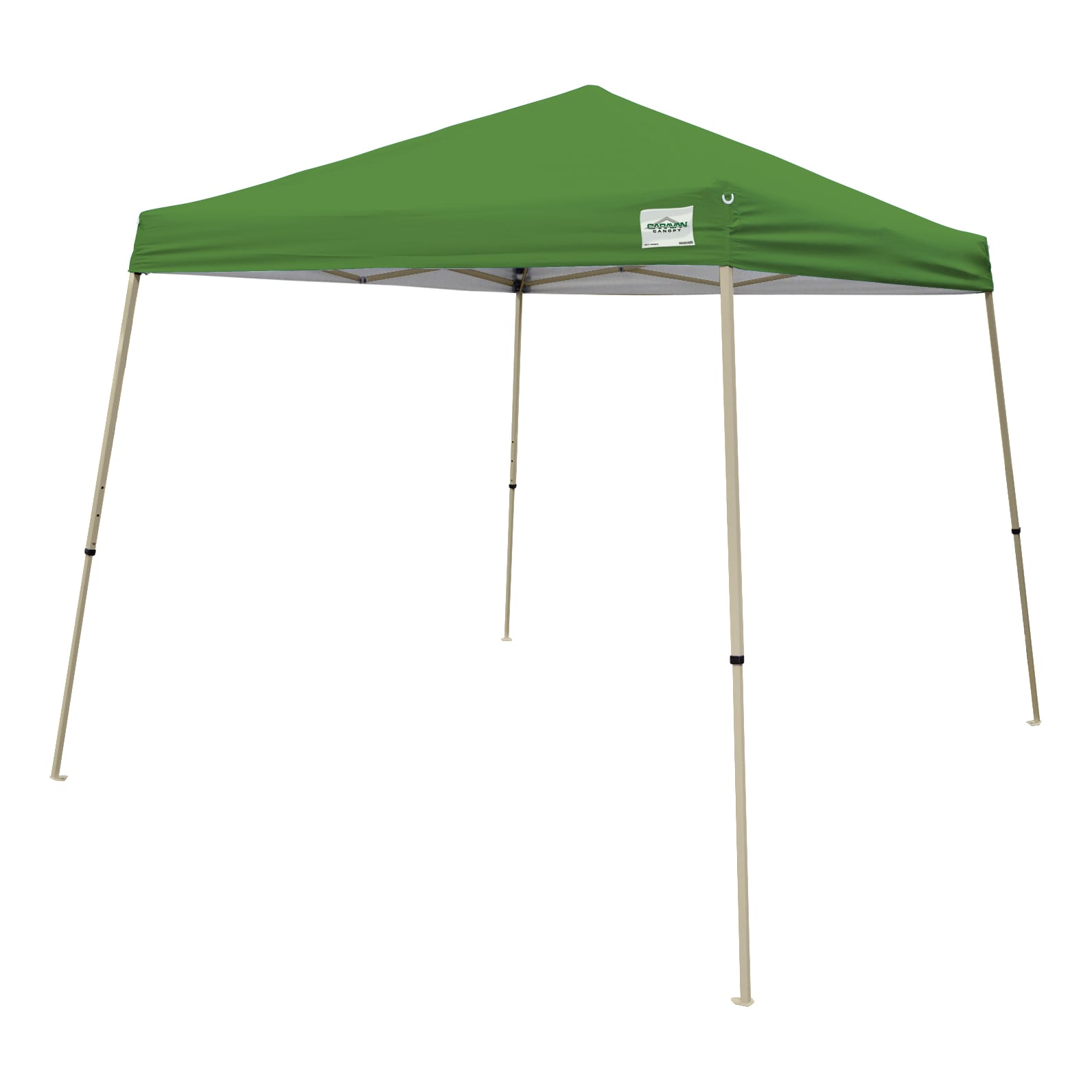 Caravan Canopy V Series 2 Green Canopy - Side View
