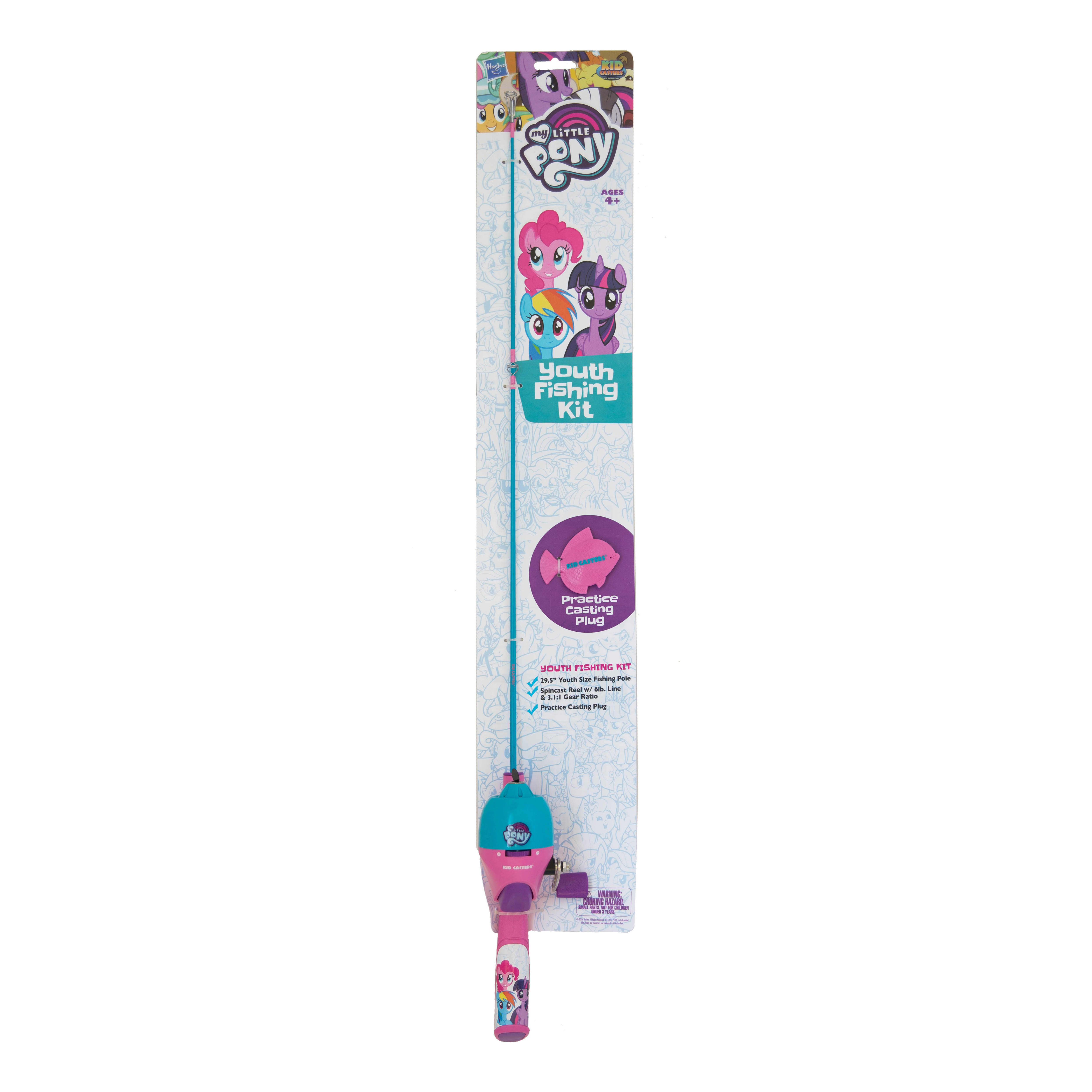Kid Casters My Little Pony Spincasting Fiberglass Rod and