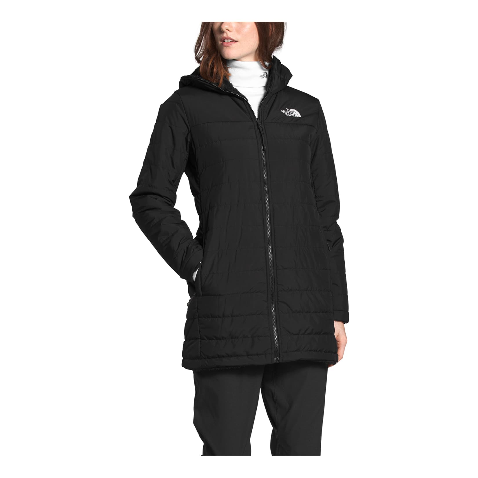 The north face women's deals mossbud insulated reversible jacket