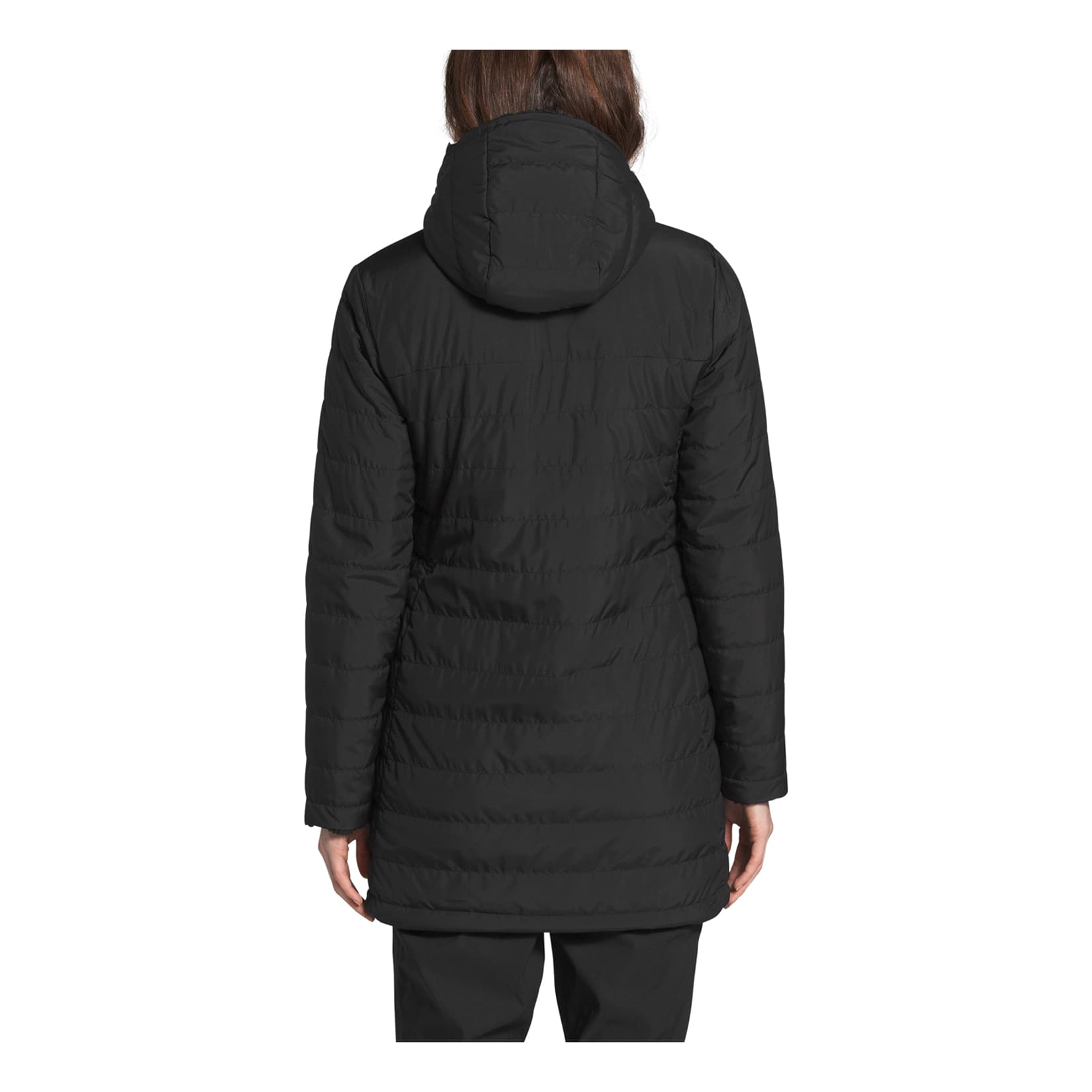 The North Face® Women’s Mossbud Insulated Reversible Parka - TNF Black - back