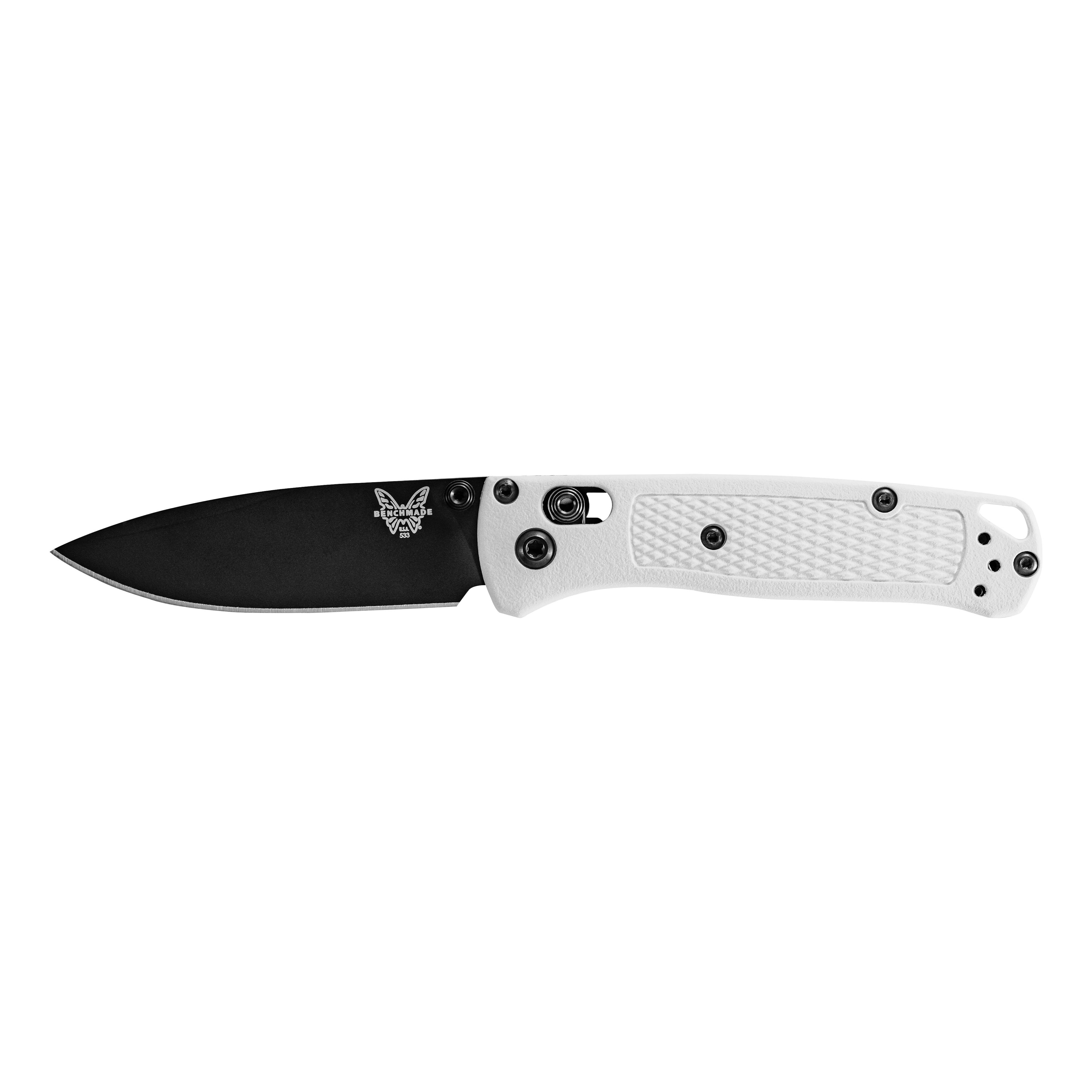 Benchmade® 533 Mini Bugout Folding Knife - White - Open View