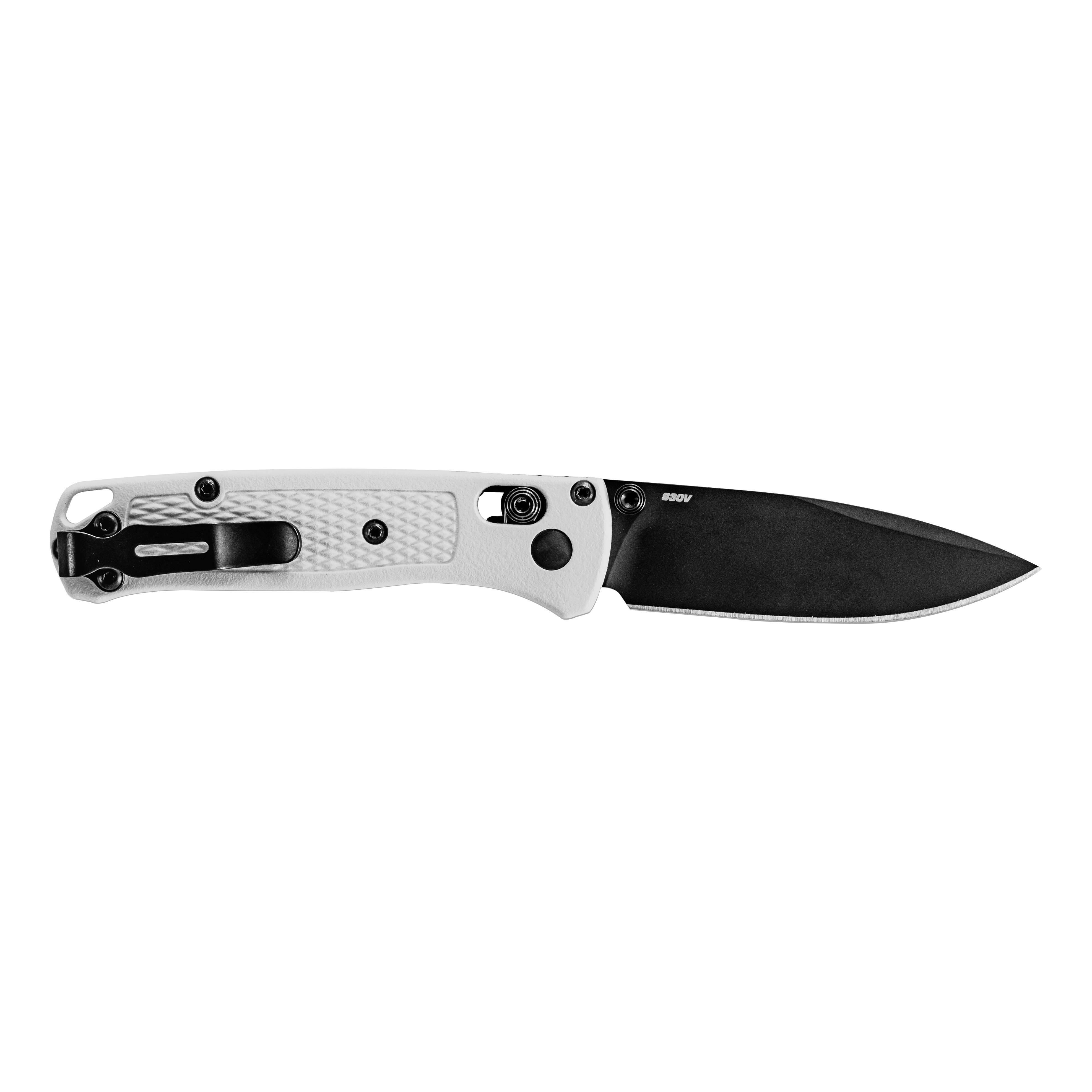 Benchmade® 533 Mini Bugout Folding Knife - White - Open - Opposite View