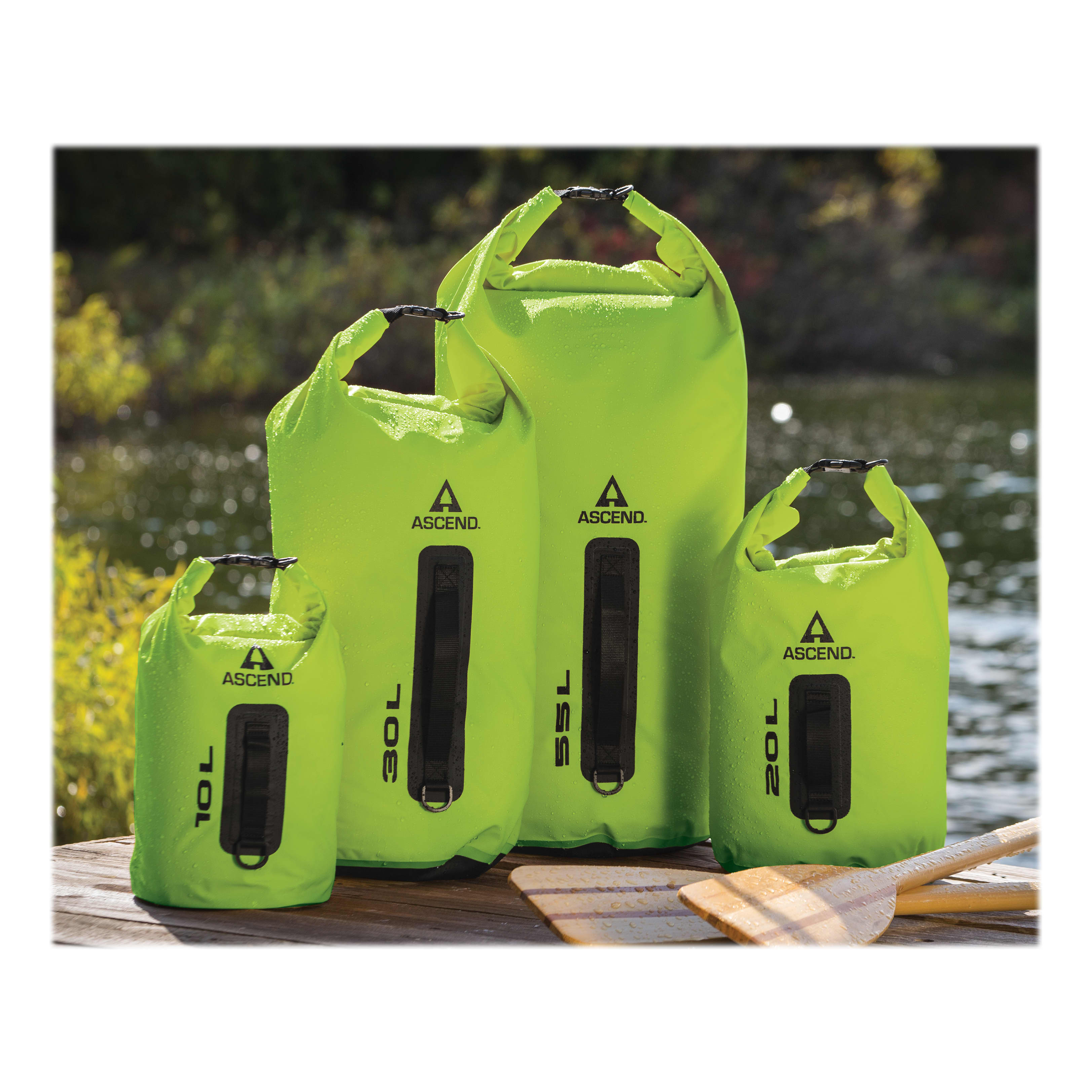 Ascend® Heavy-Duty Round-Bottom Dry Bag - In the Field