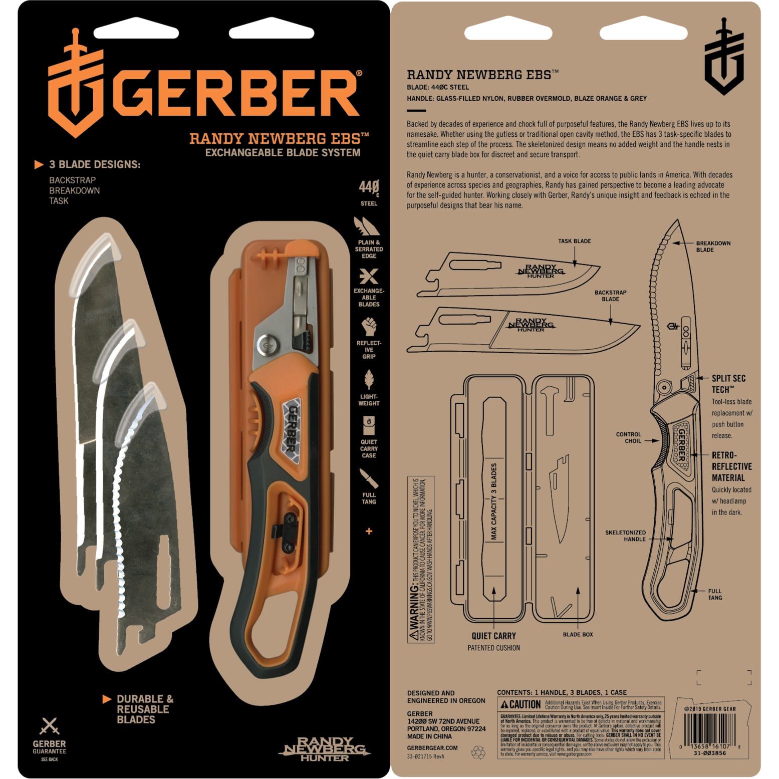 Gerber® Randy Newberg Exchangeable Blade System Knife Cabela's Canada