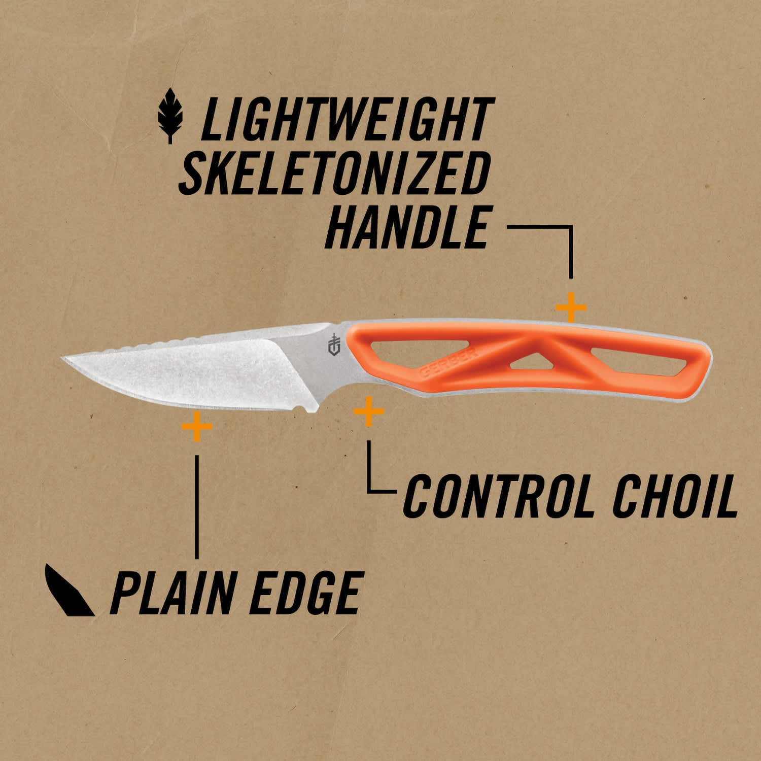 Gerber® Exo-Mod Caper Fixed Blade Knife