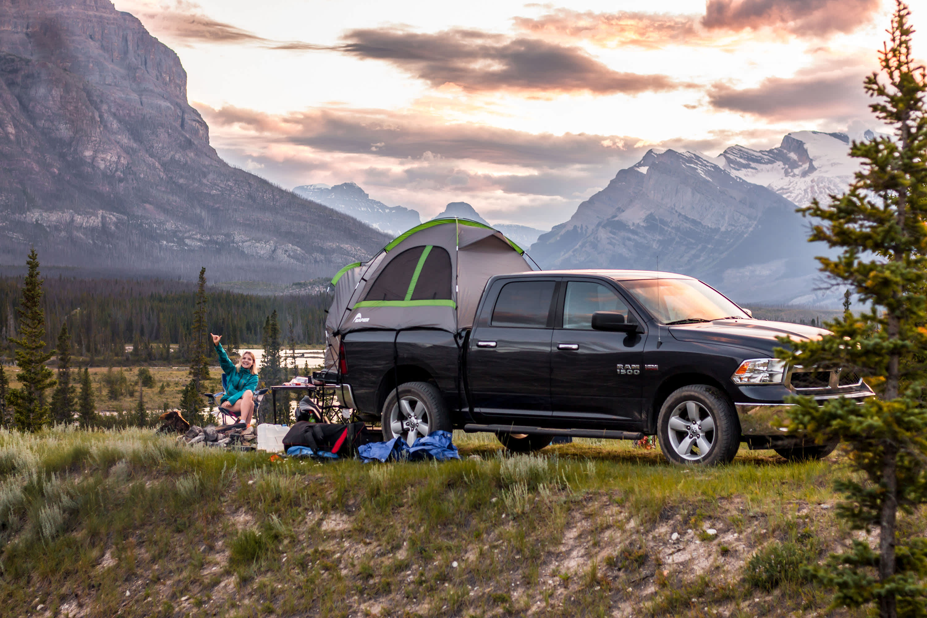 Cabela's truck bed tent top