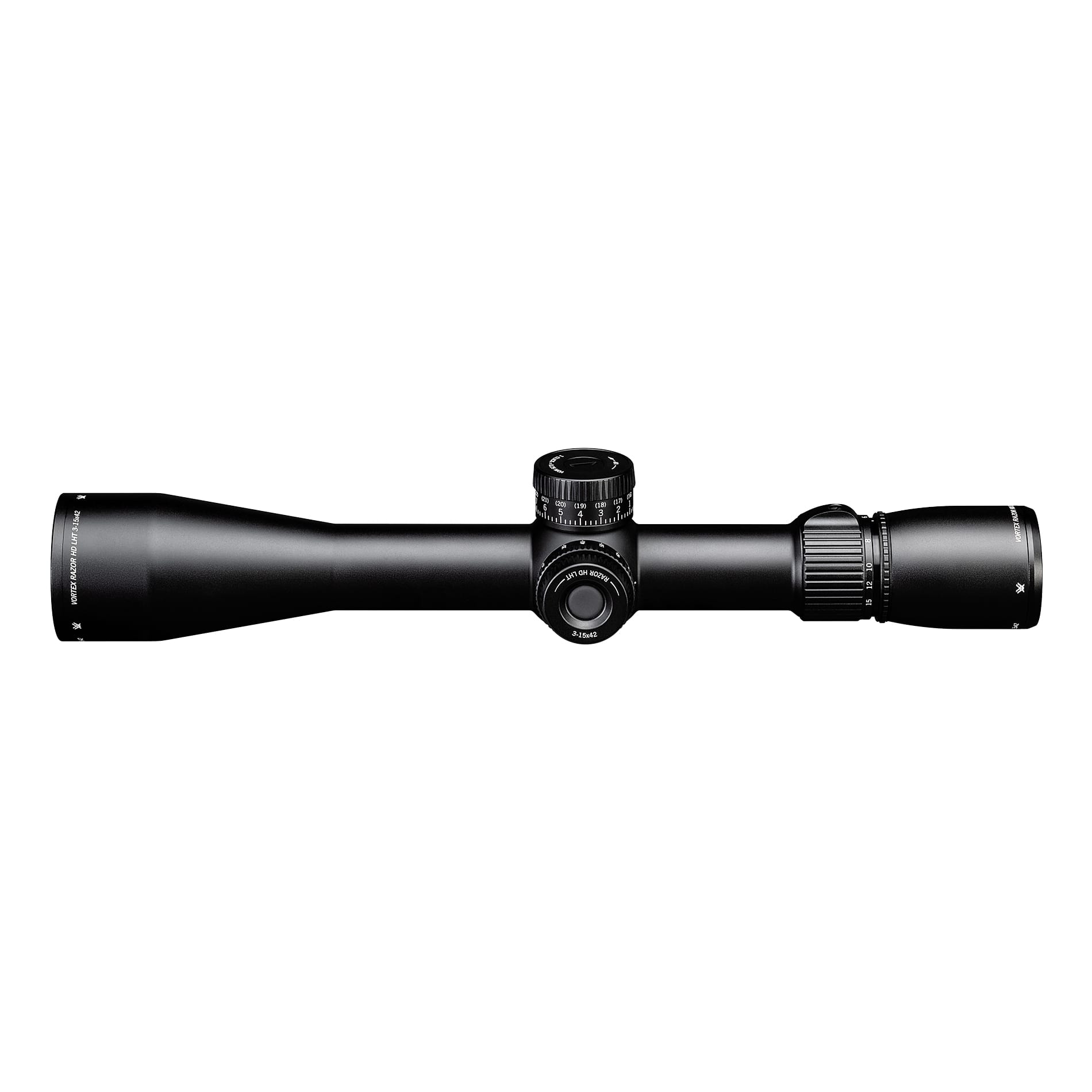 Vortex® Razor LHT™ Riflescopes - 3-15x42mm - Side View