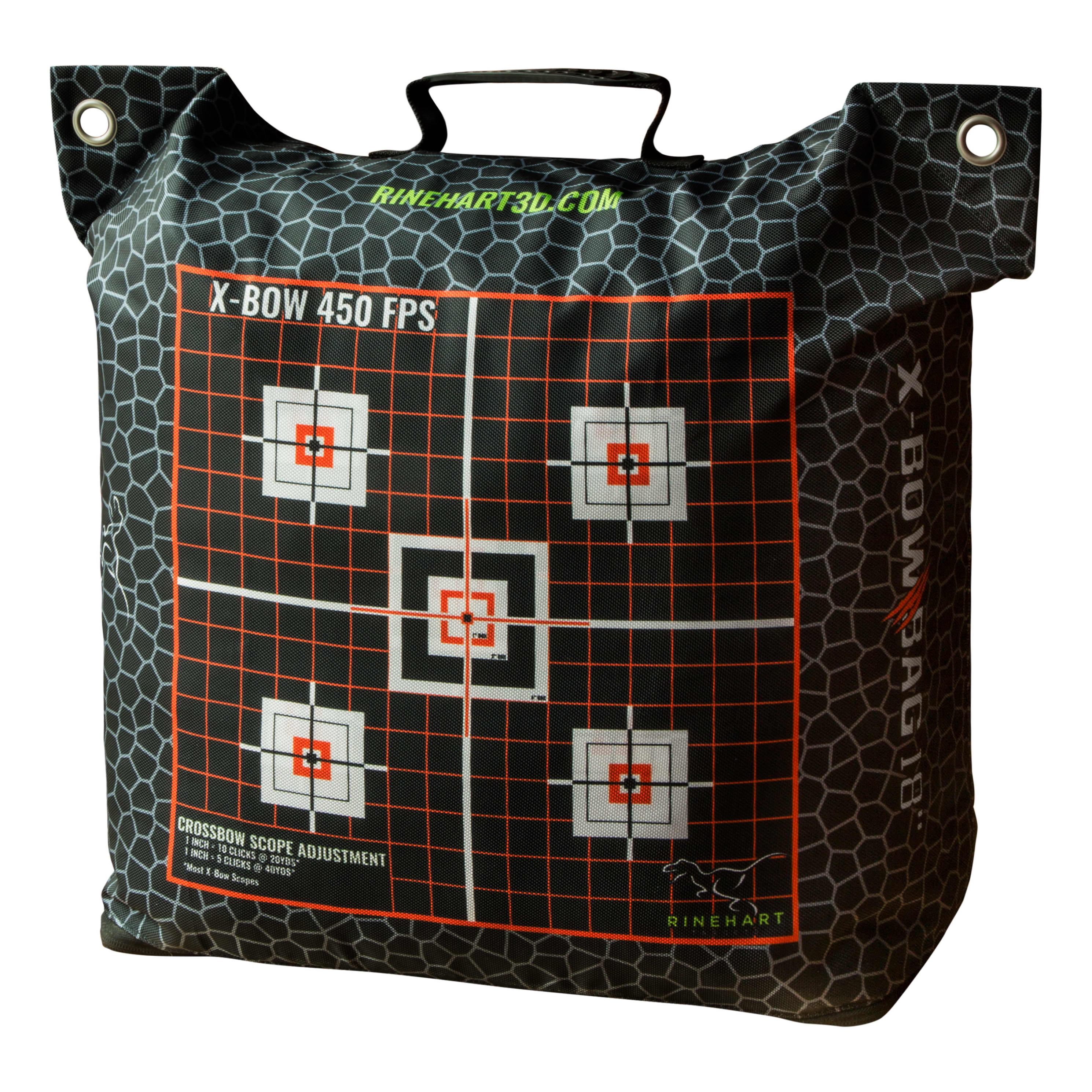 Rinehart 22” Crossbow Bag Target - Crosshair View