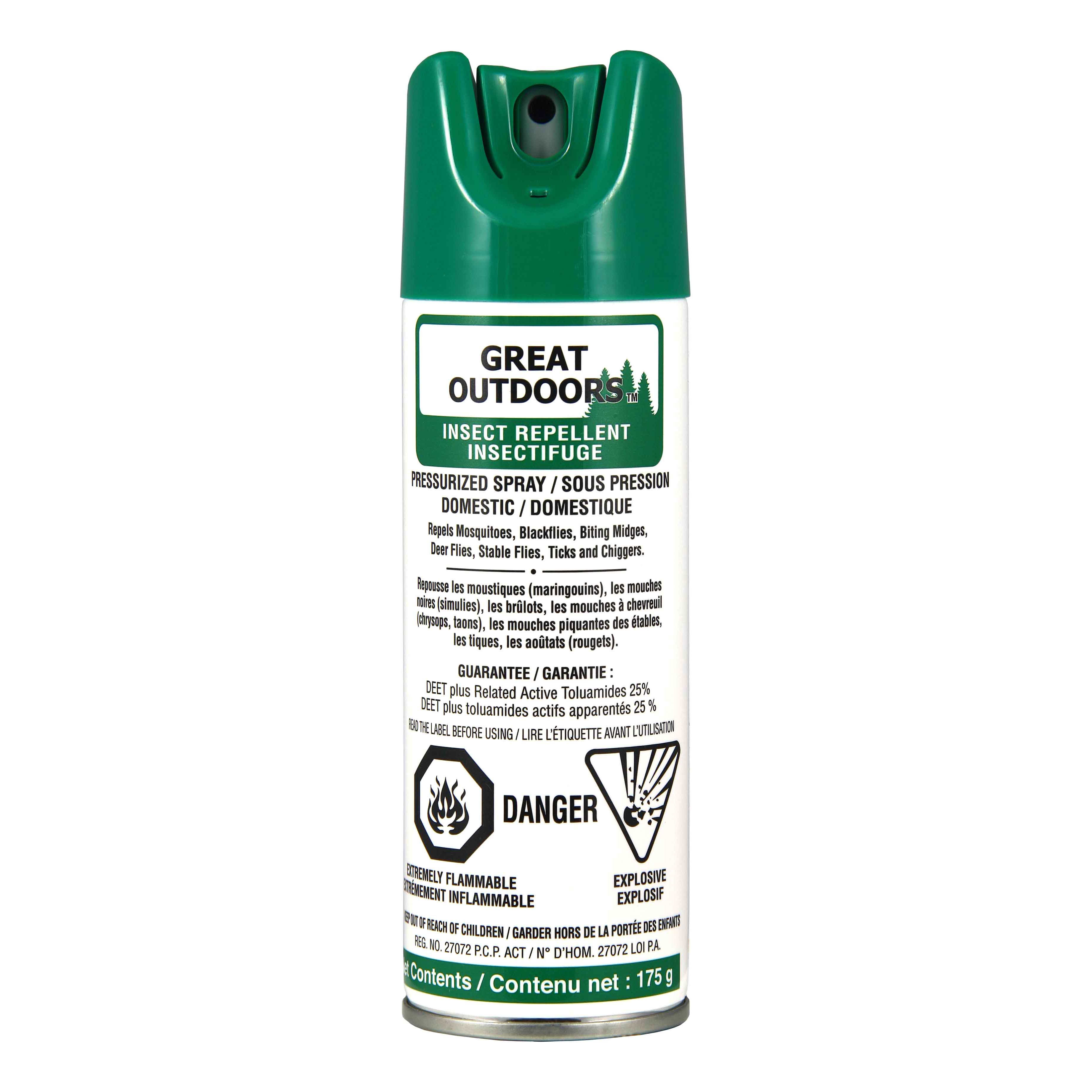 Great Outdoors Aerosol Insect Repellent Cabela's Canada