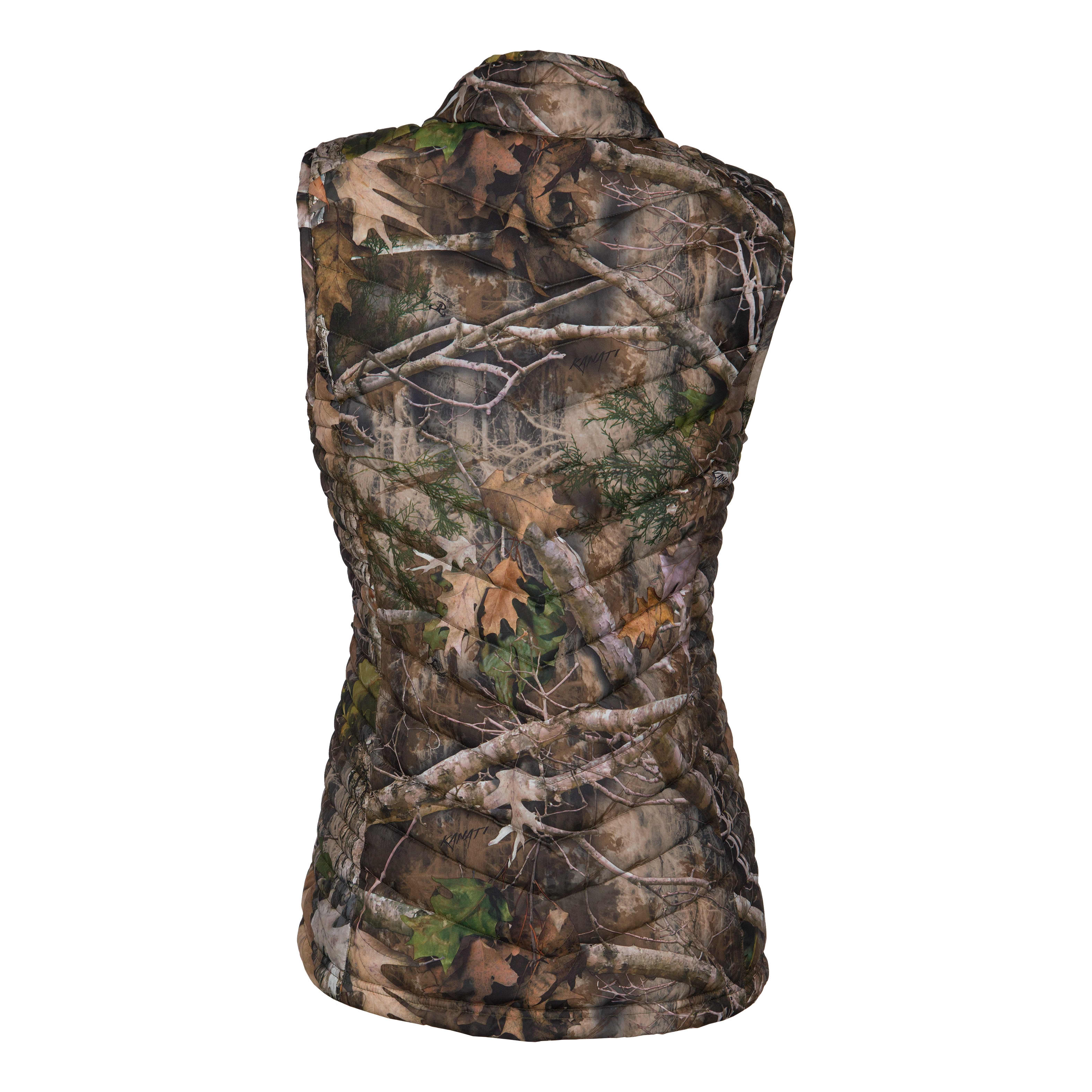 SHE Outdoor® Women’s Insulated Puffy Camo Vest - Kanati - back