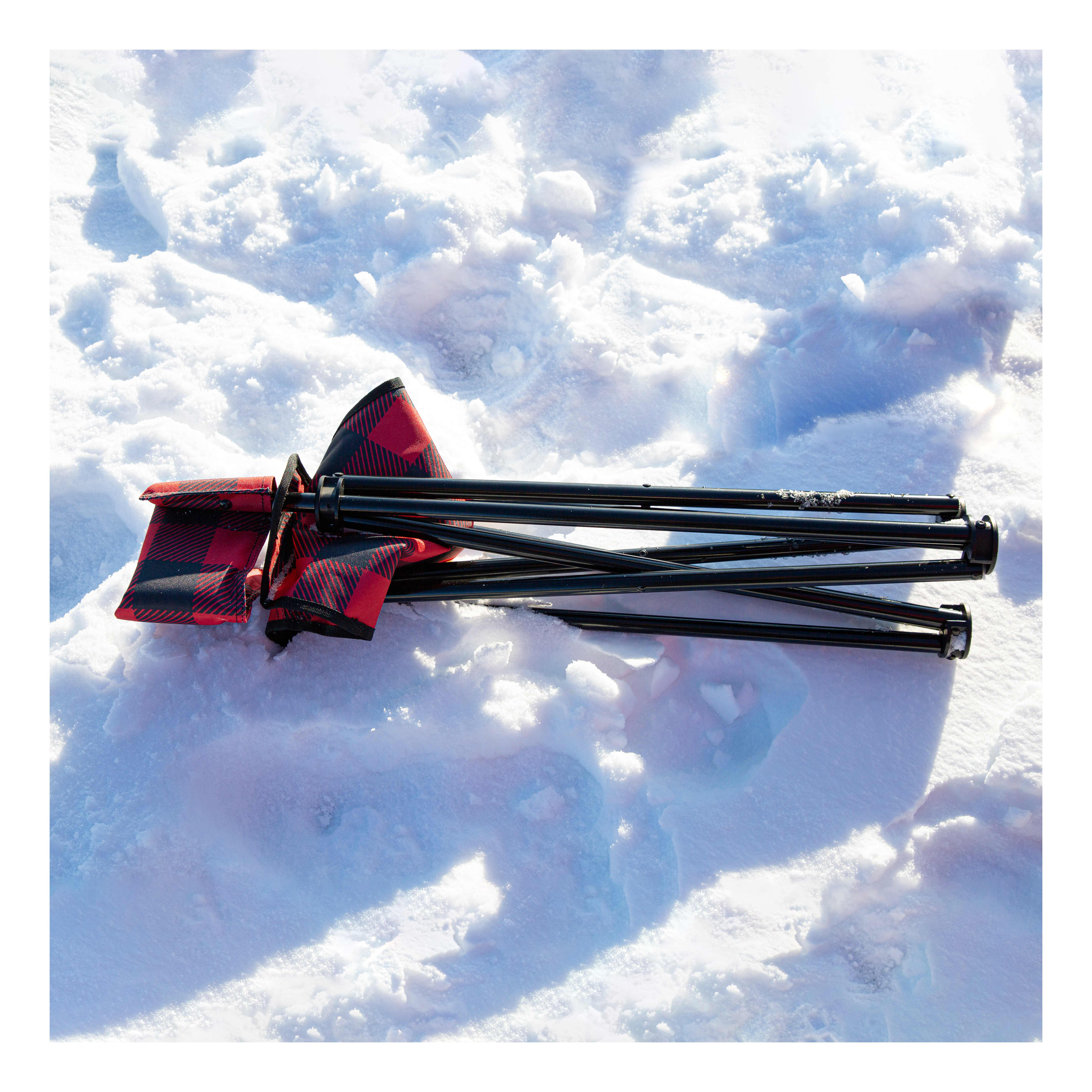 Eskimo Plaid Folding Ice Chair Cabela s Canada
