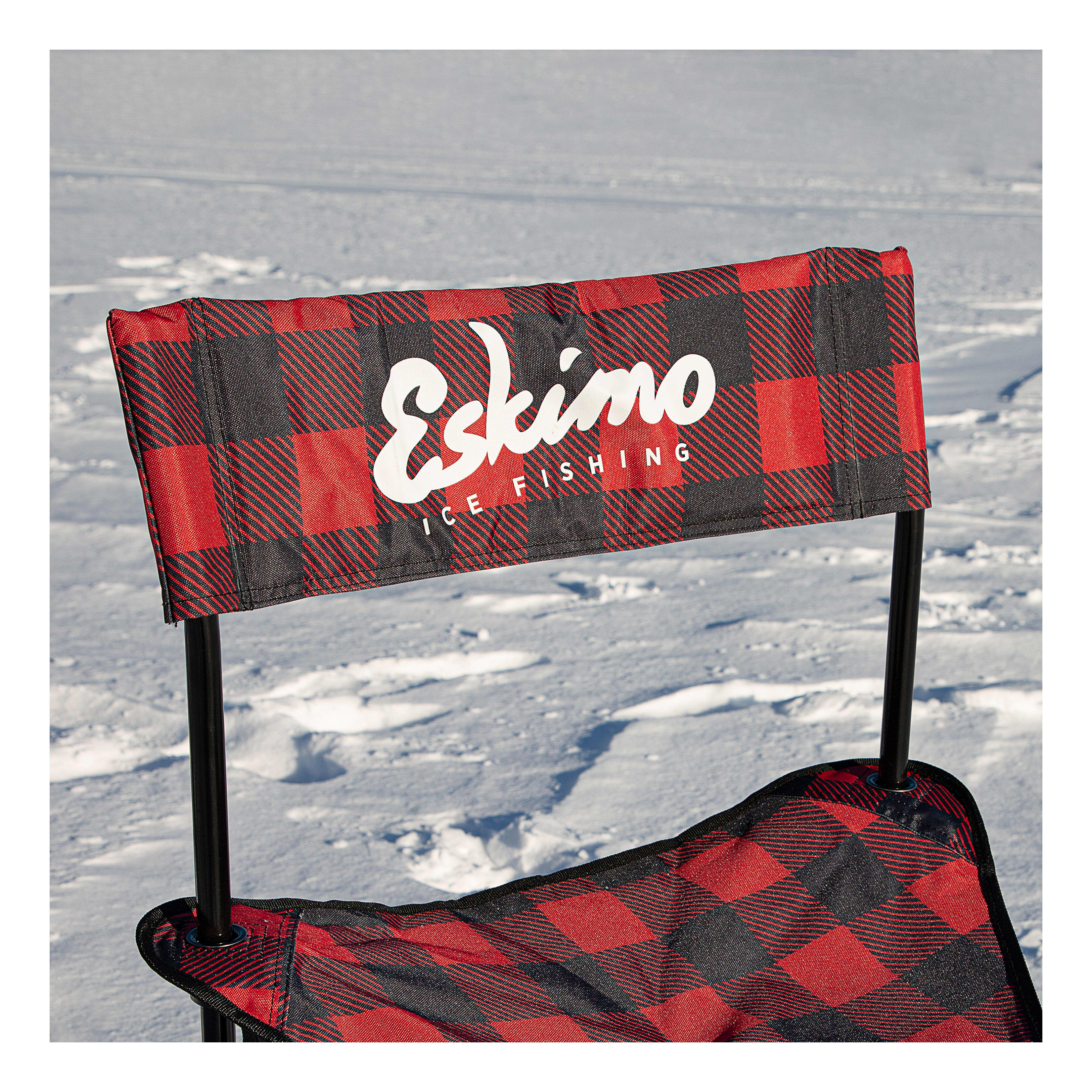 Eskimo® Plaid XL Folding Ice Chair Cabela's Canada