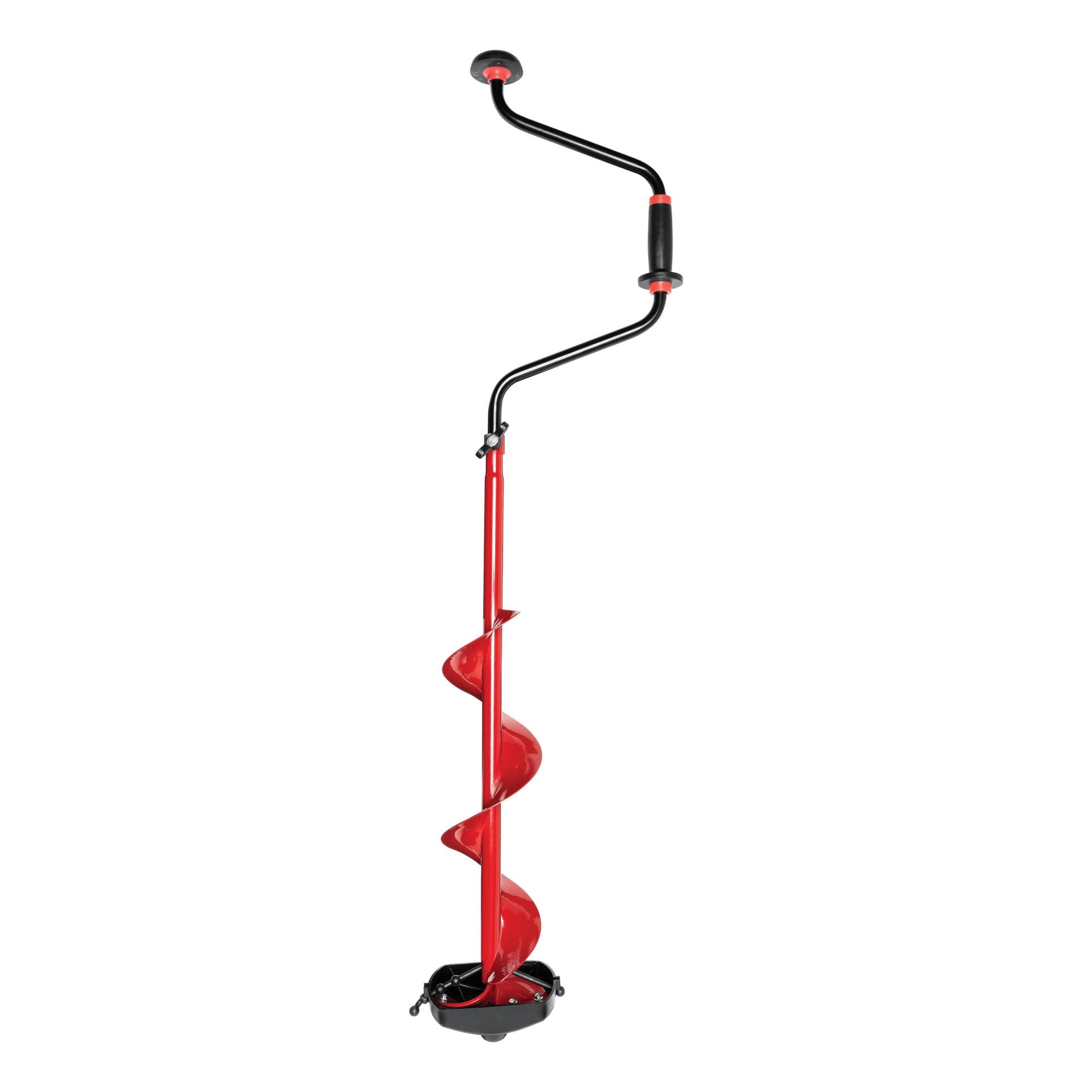 Hand clearance ice auger