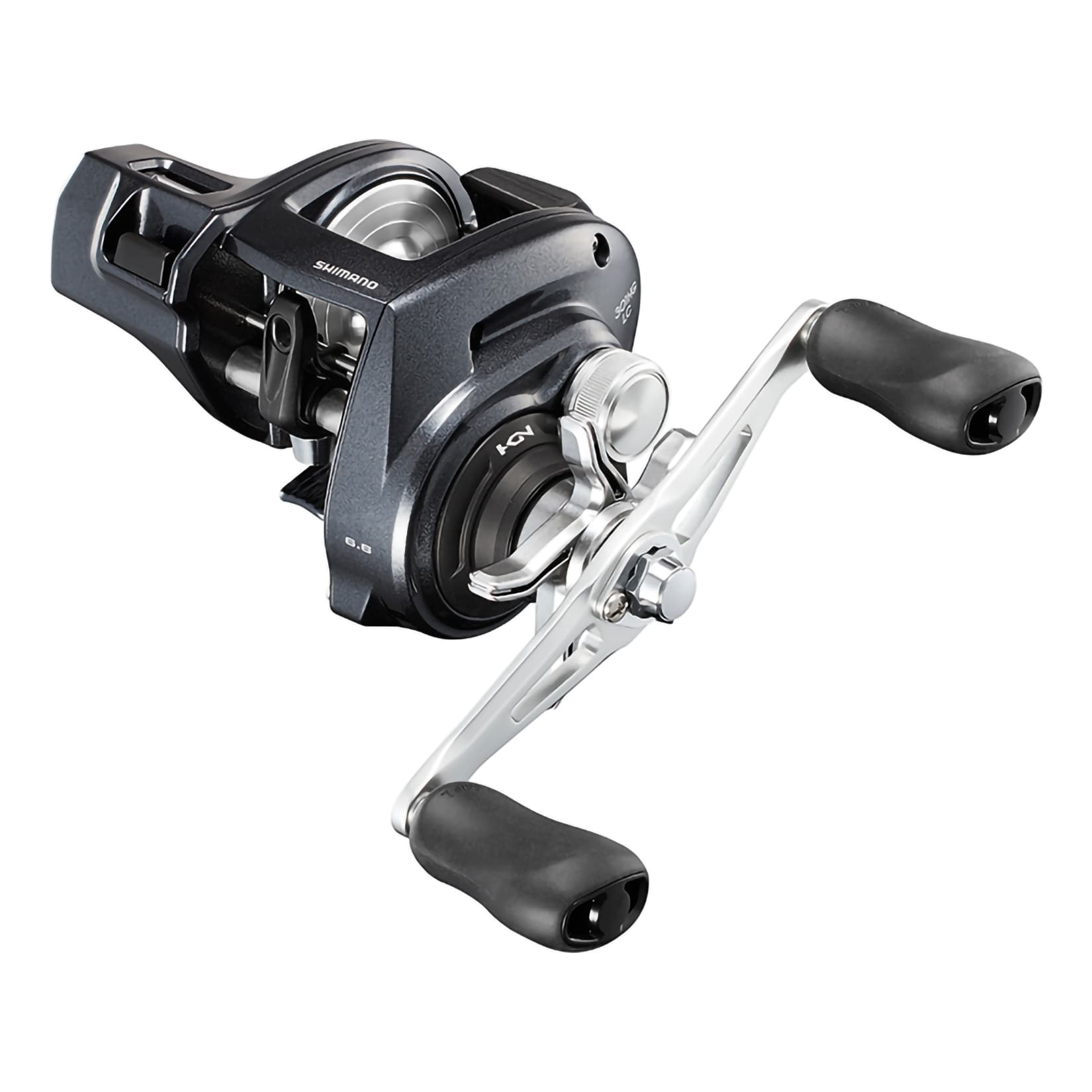 Zebco 357 Silver Bullet Bait Caster Fishing Reel USA Made Magnum Gears.