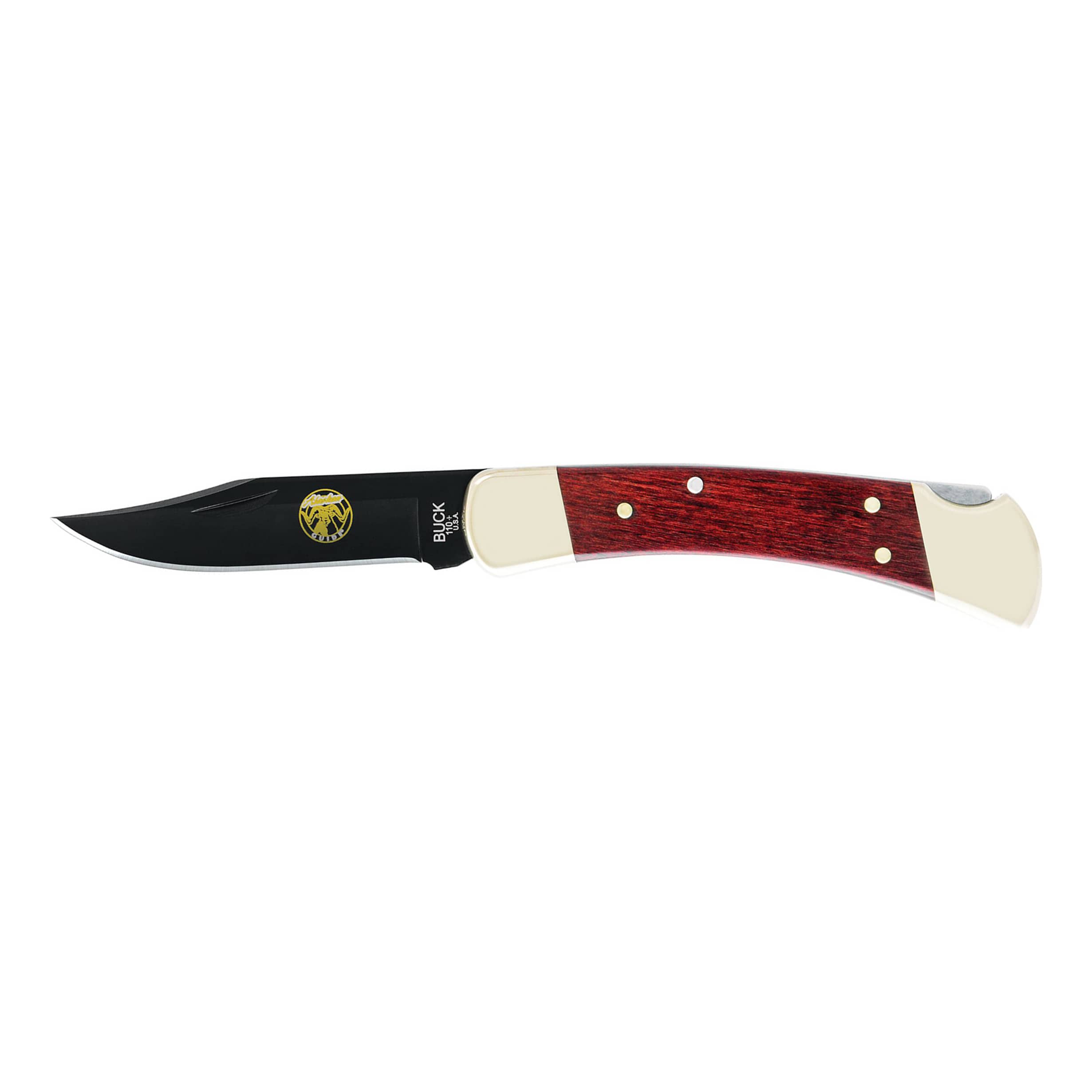 Cabela's® Alaskan Guide Series 110 Folding Hunter Lockback Folding Knife by  Buck Knives