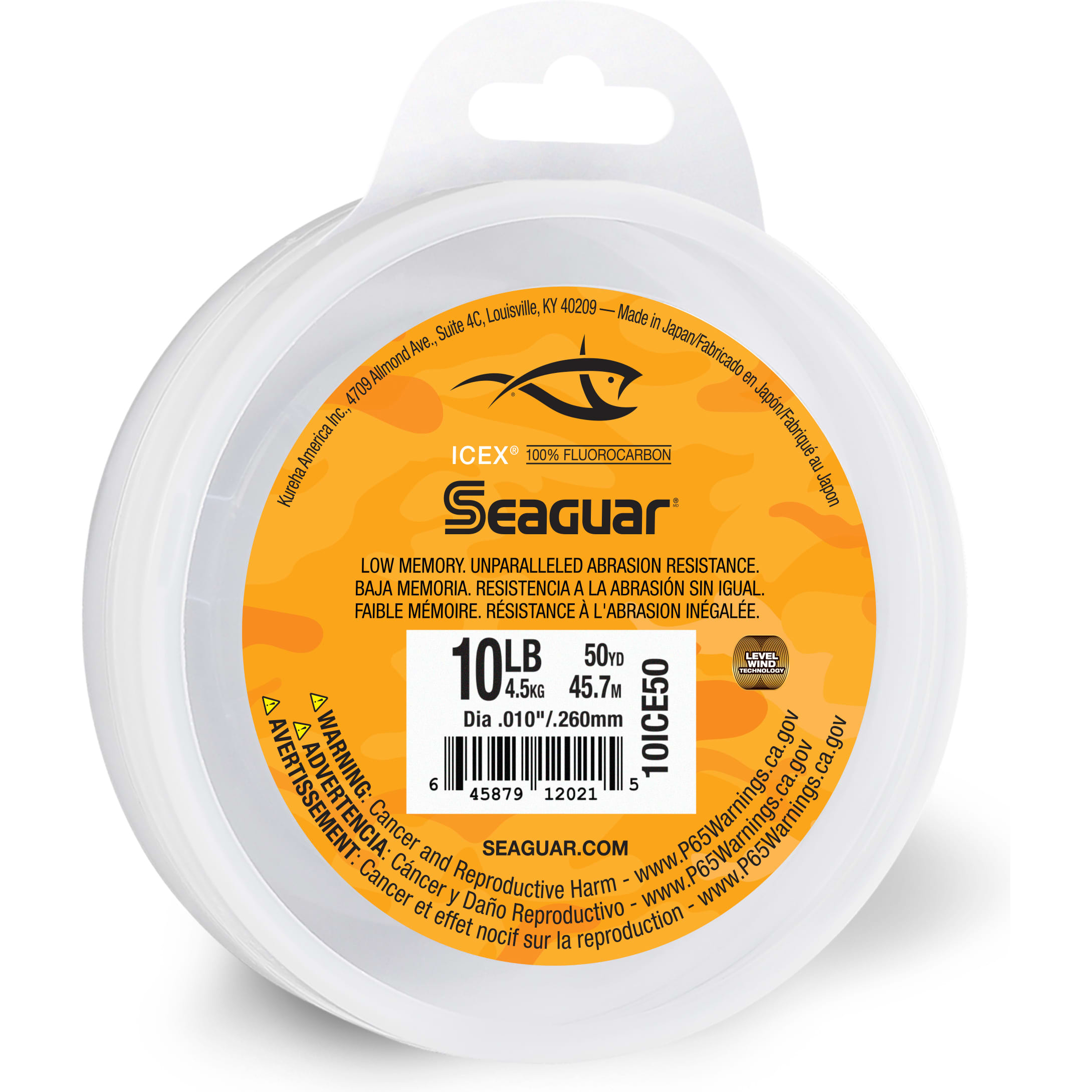Seaguar® IceX 100% Fluorocarbon Ice Line