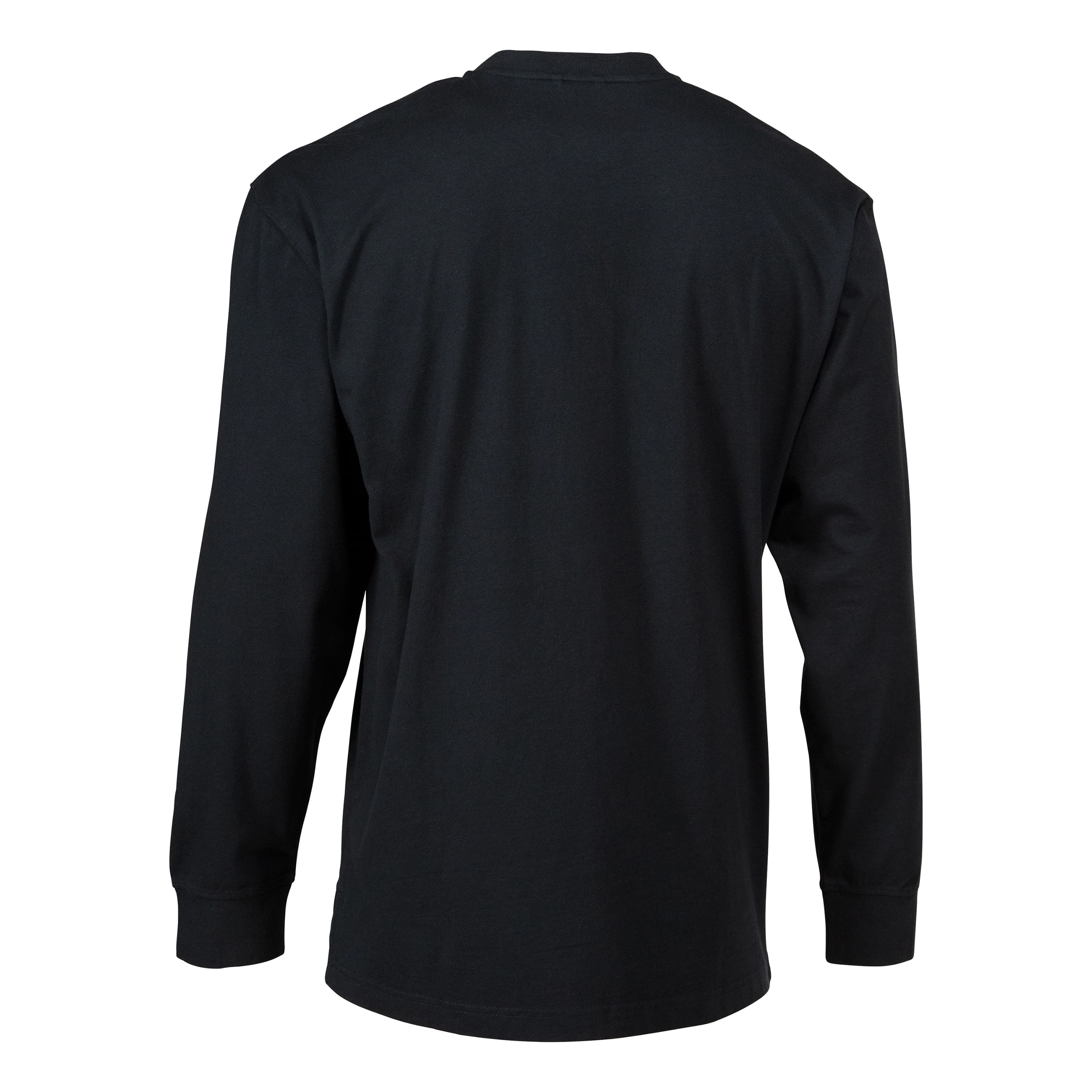 RedHead® Men’s Long-Sleeve Pocket Henley Shirt - Black - back