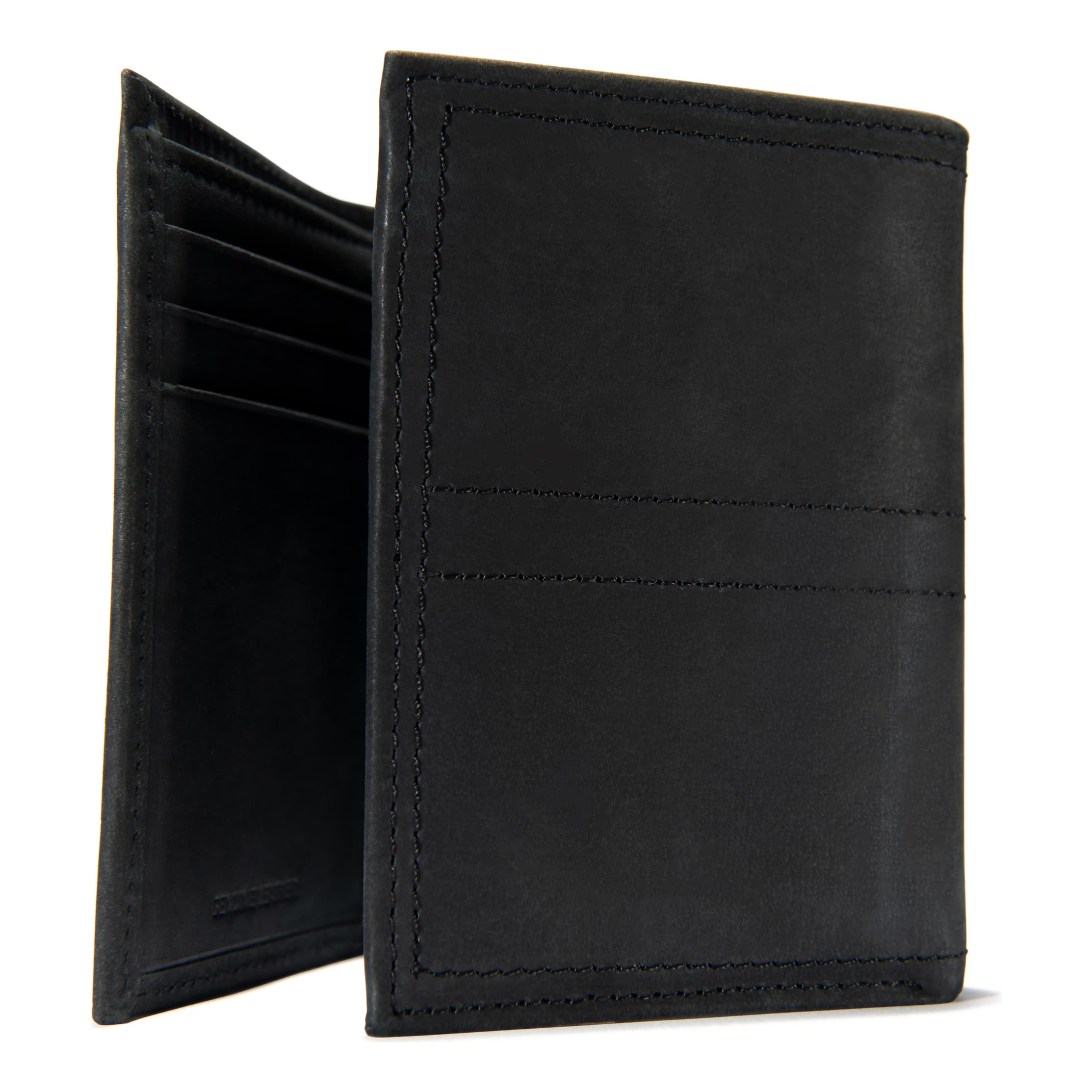 Carhartt Saddle Leather Trifold Wallet – Black