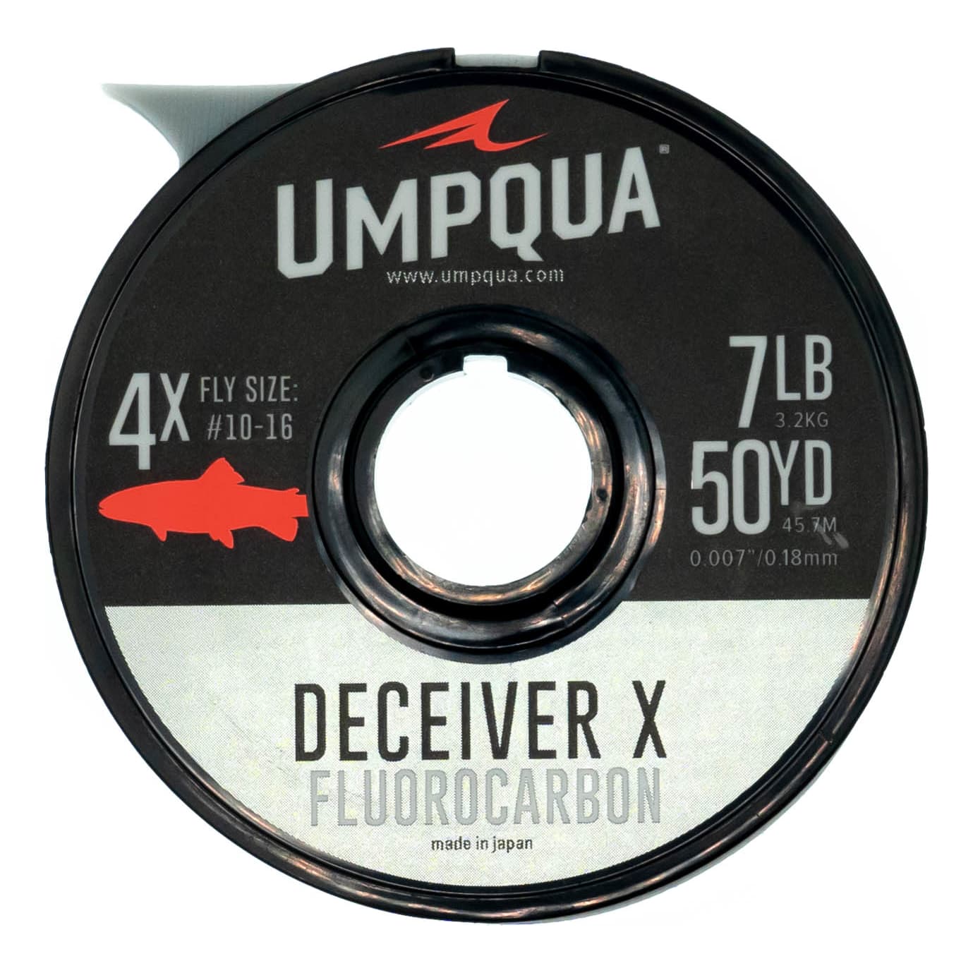 Umpqua Deceiver X Fluorocarbon Tippet, 0X