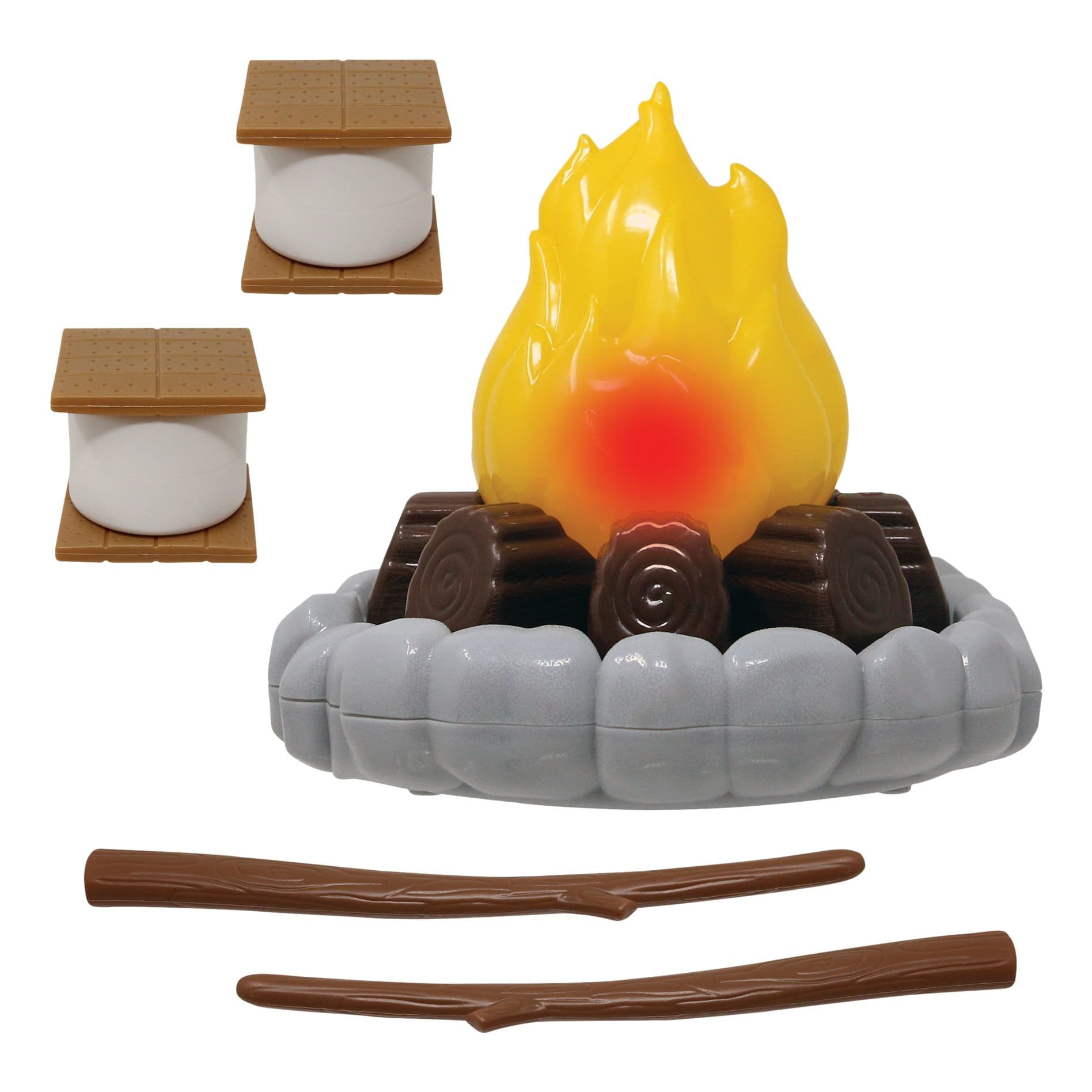 Bass Pro Shops 10-Piece Toy Campfire Set For Kids