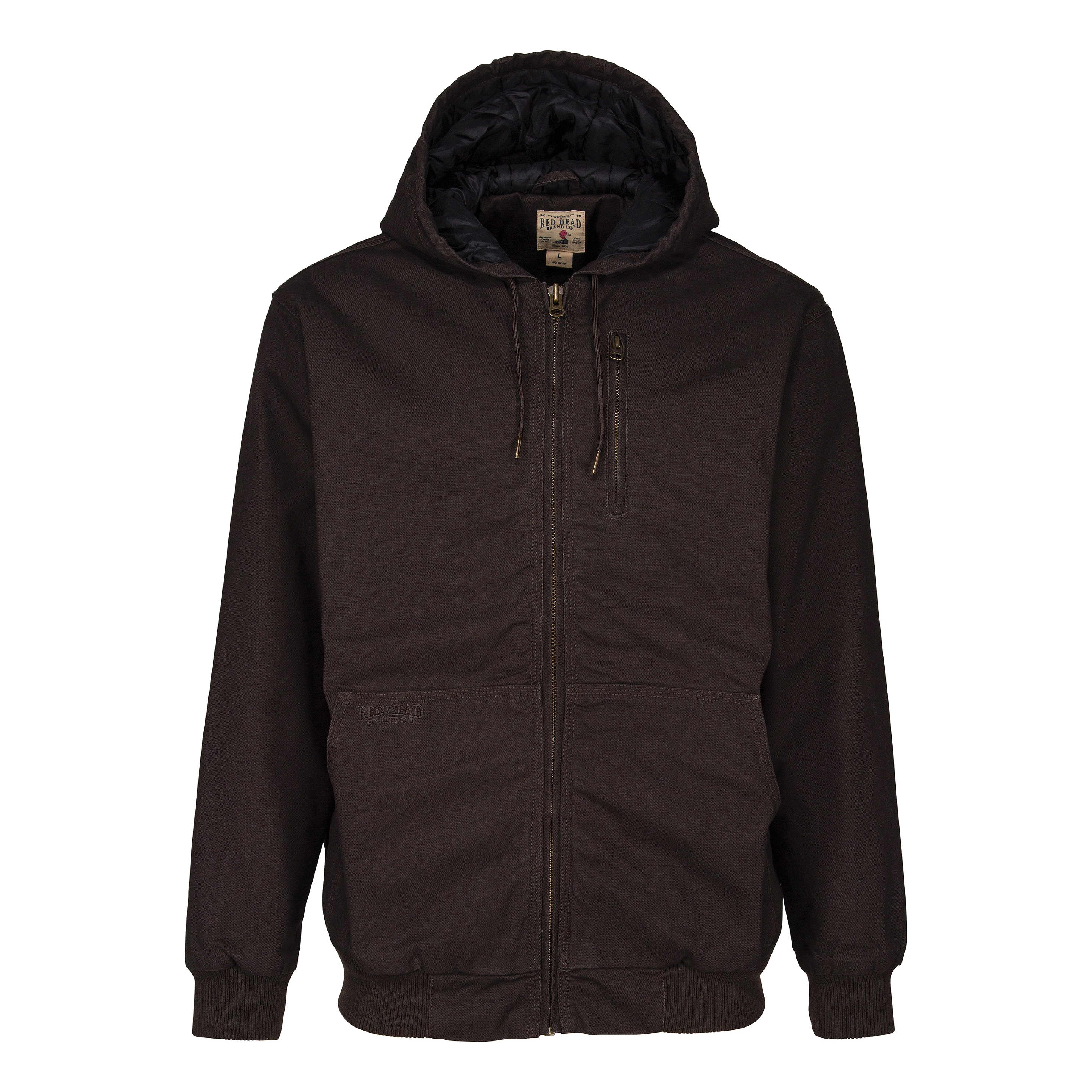 Redhead Sherpa-Lined Full-Zip Jacket for Men - Brown - XL
