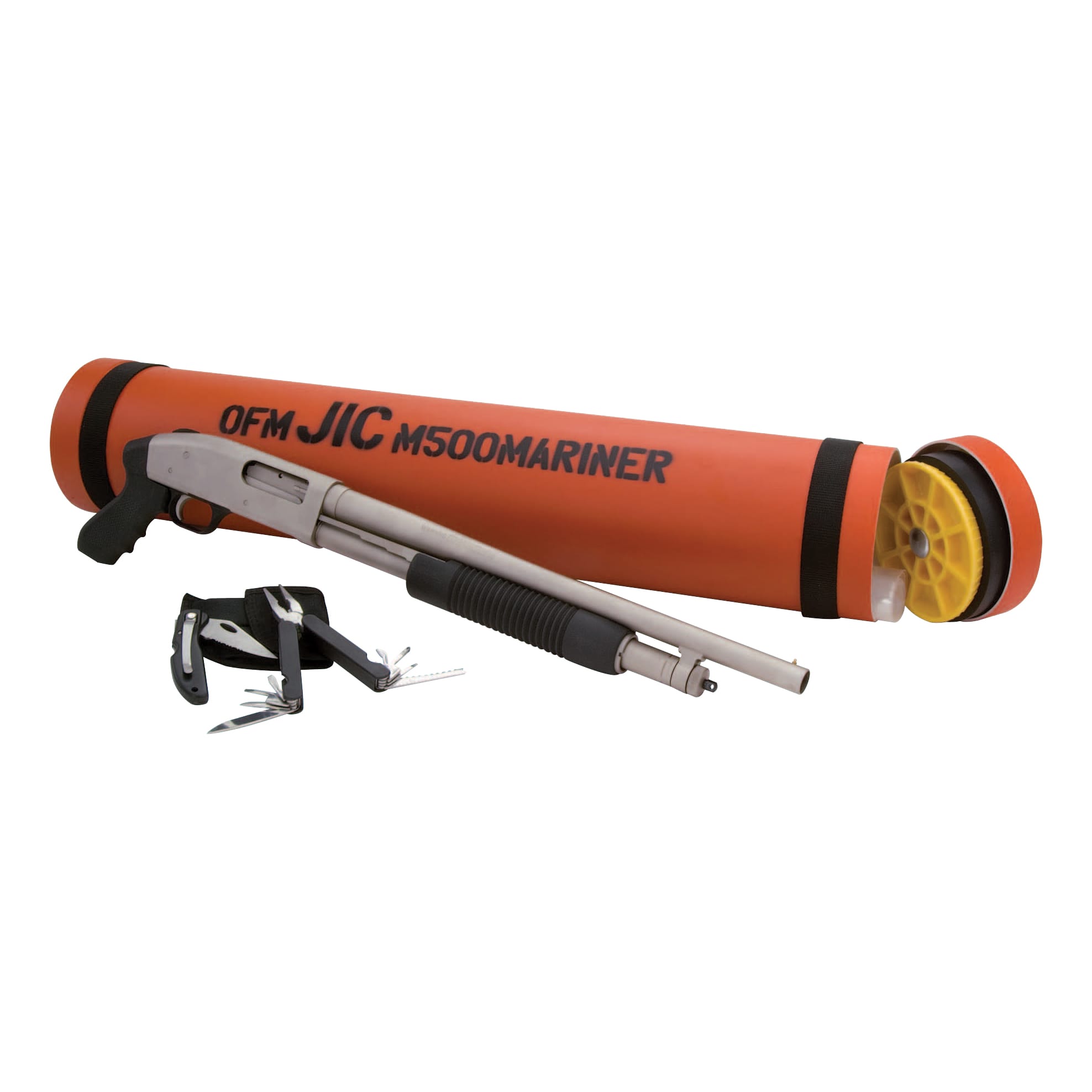 Mossberg J.I.C. Model 500 Mariner 3'' 12 Gauge Pump Shotgun Kit